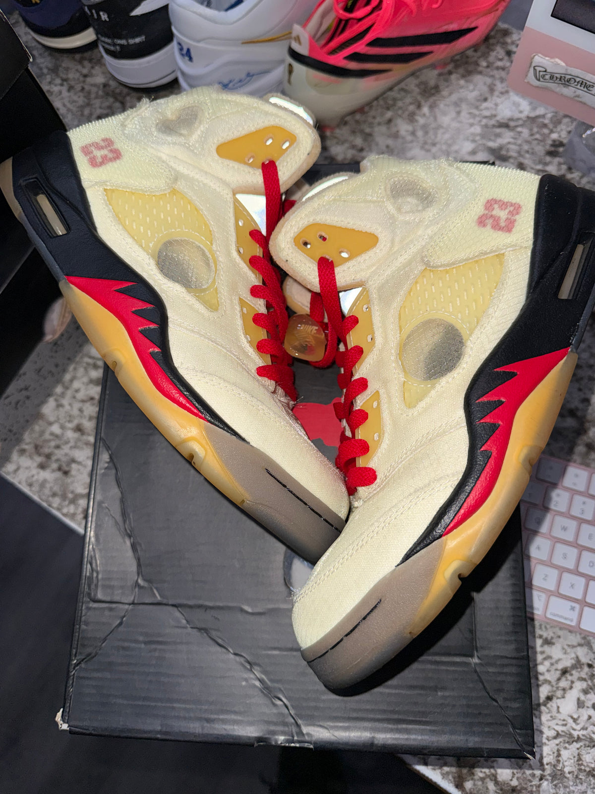 Jordan 5 Retro Off-White Sail