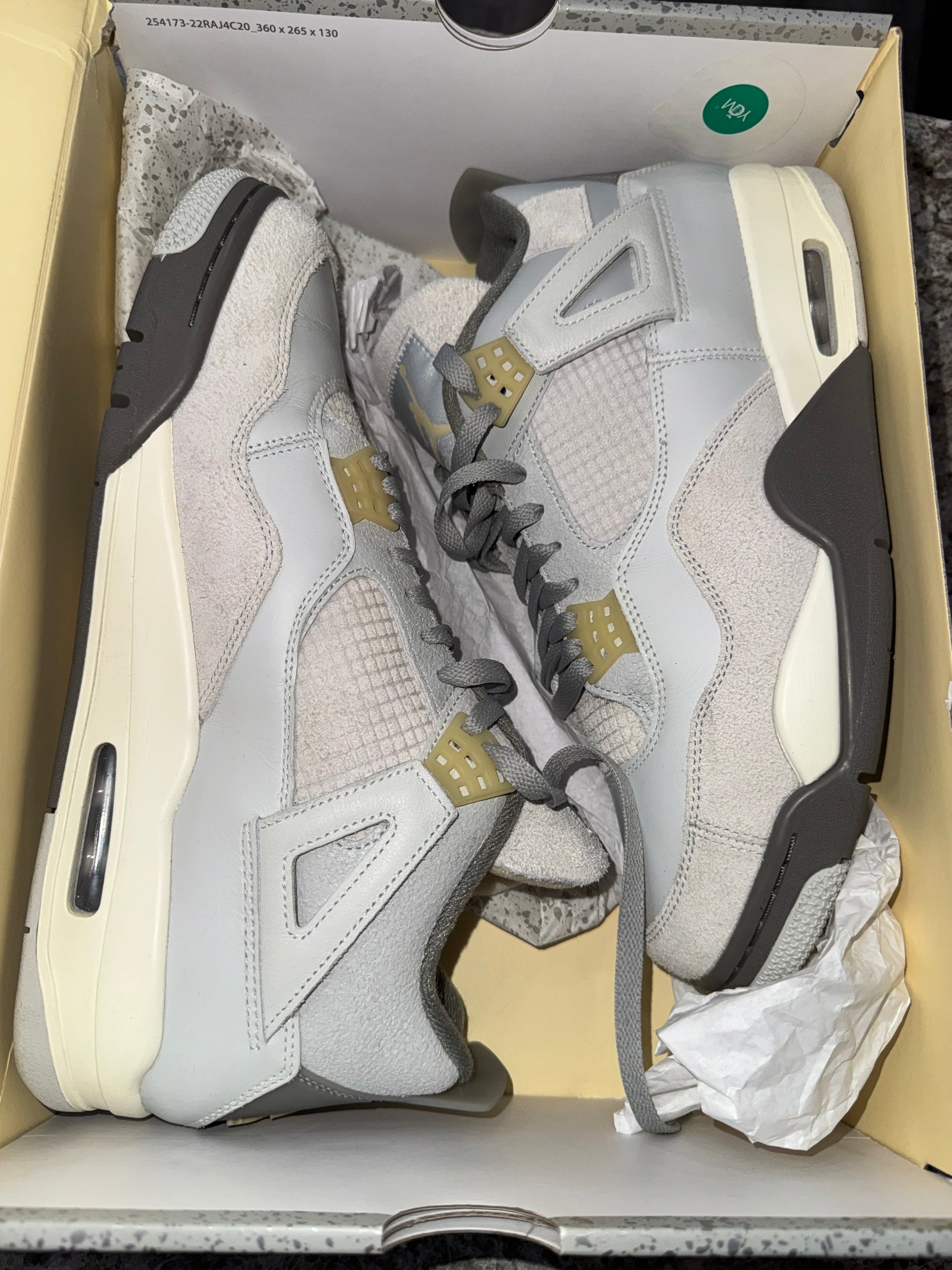 Jordan 4 Retro SE Craft Photon Dust