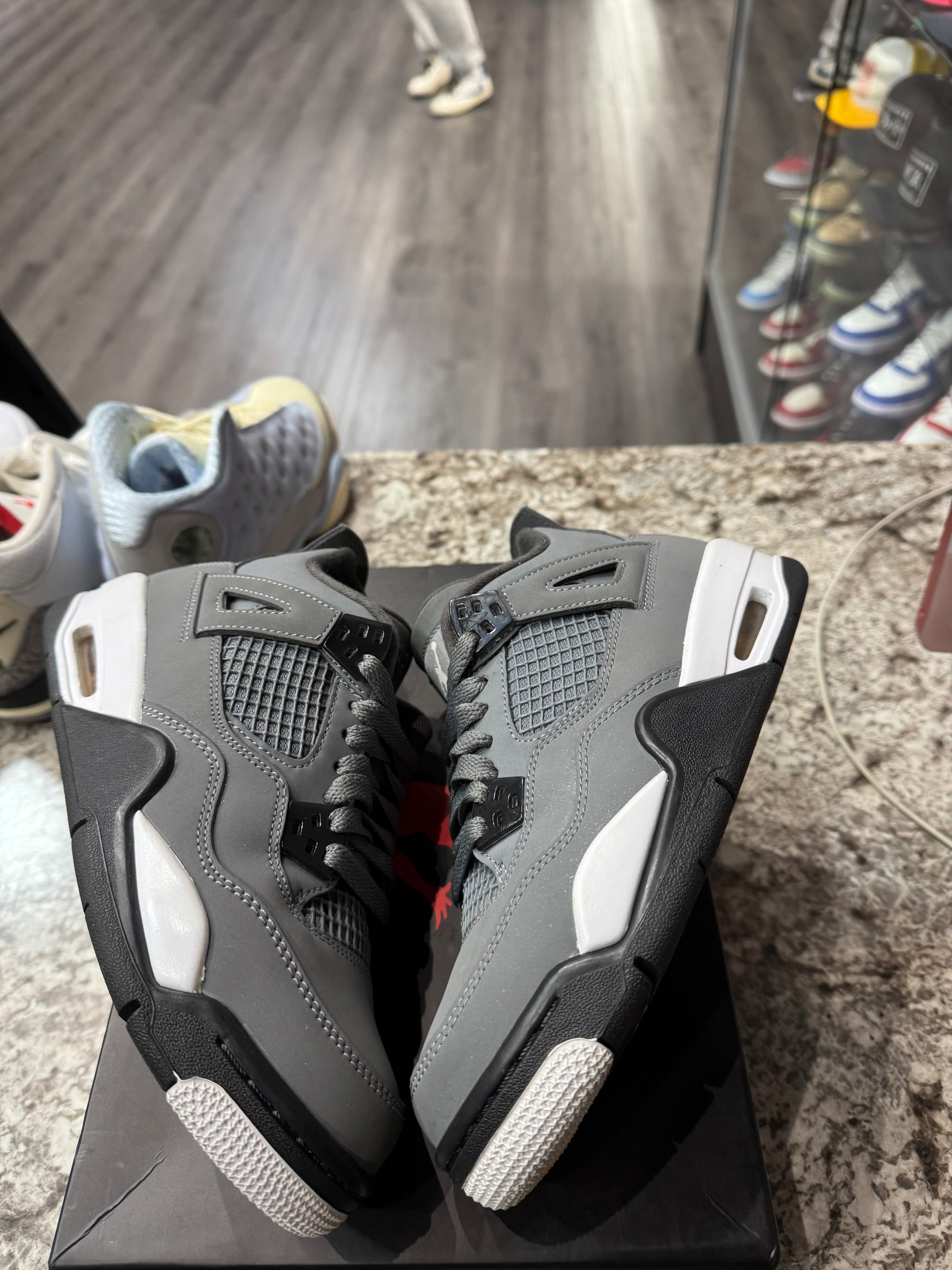 Jordan 4 Retro Cool Grey (2019) (GS)