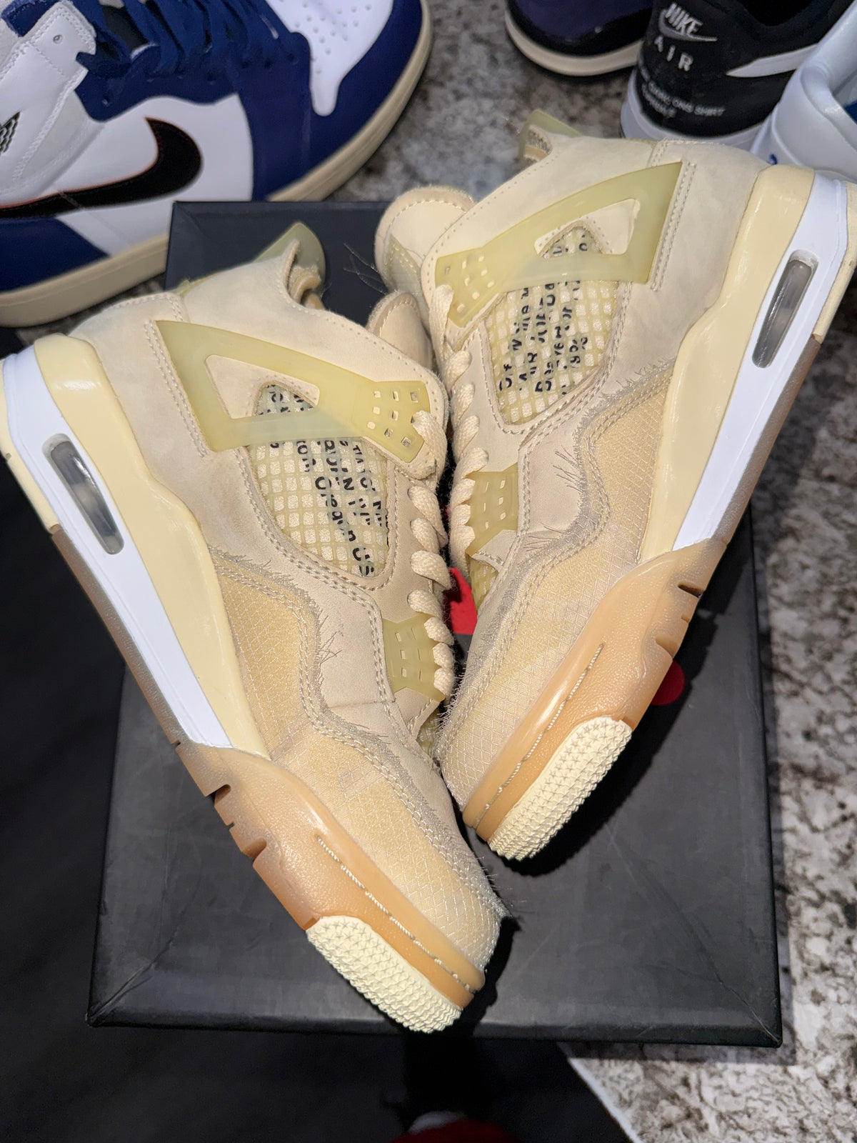 Jordan 4 Retro Off-White Sail (Women's)