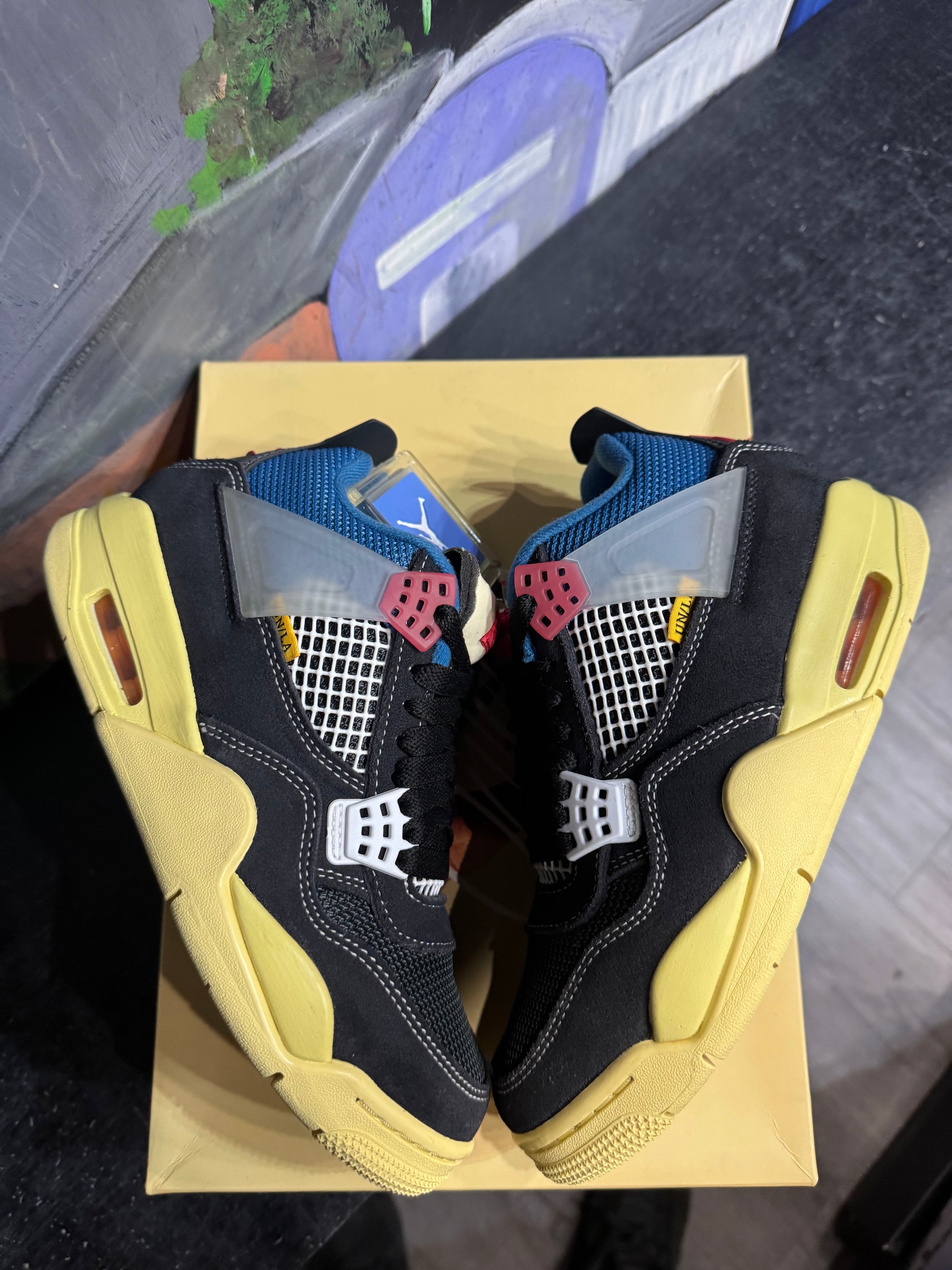 Jordan 4 Retro Union Off Noir