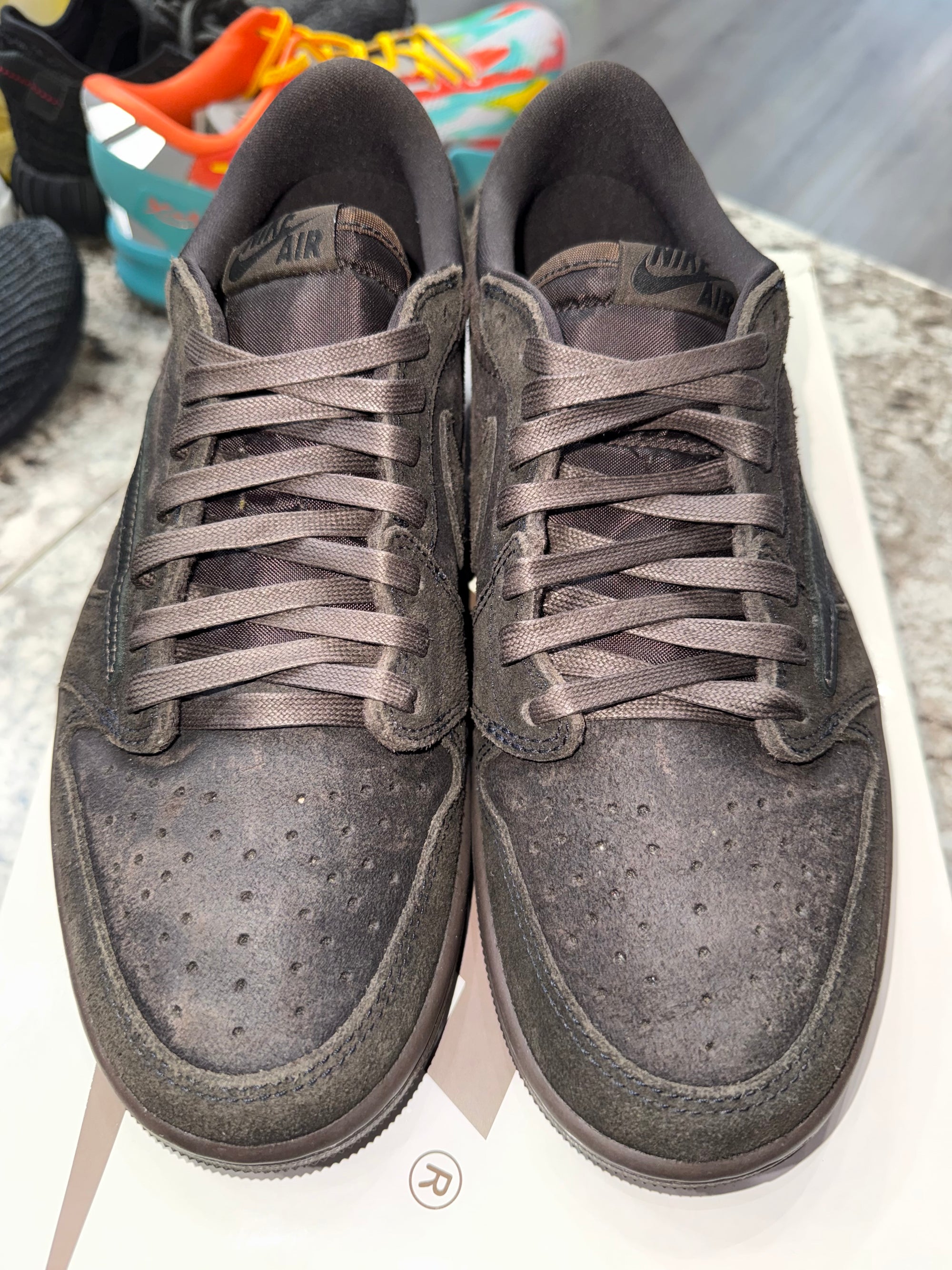 Jordan 1 Retro Low OG SP Travis Scott Velvet Brown
