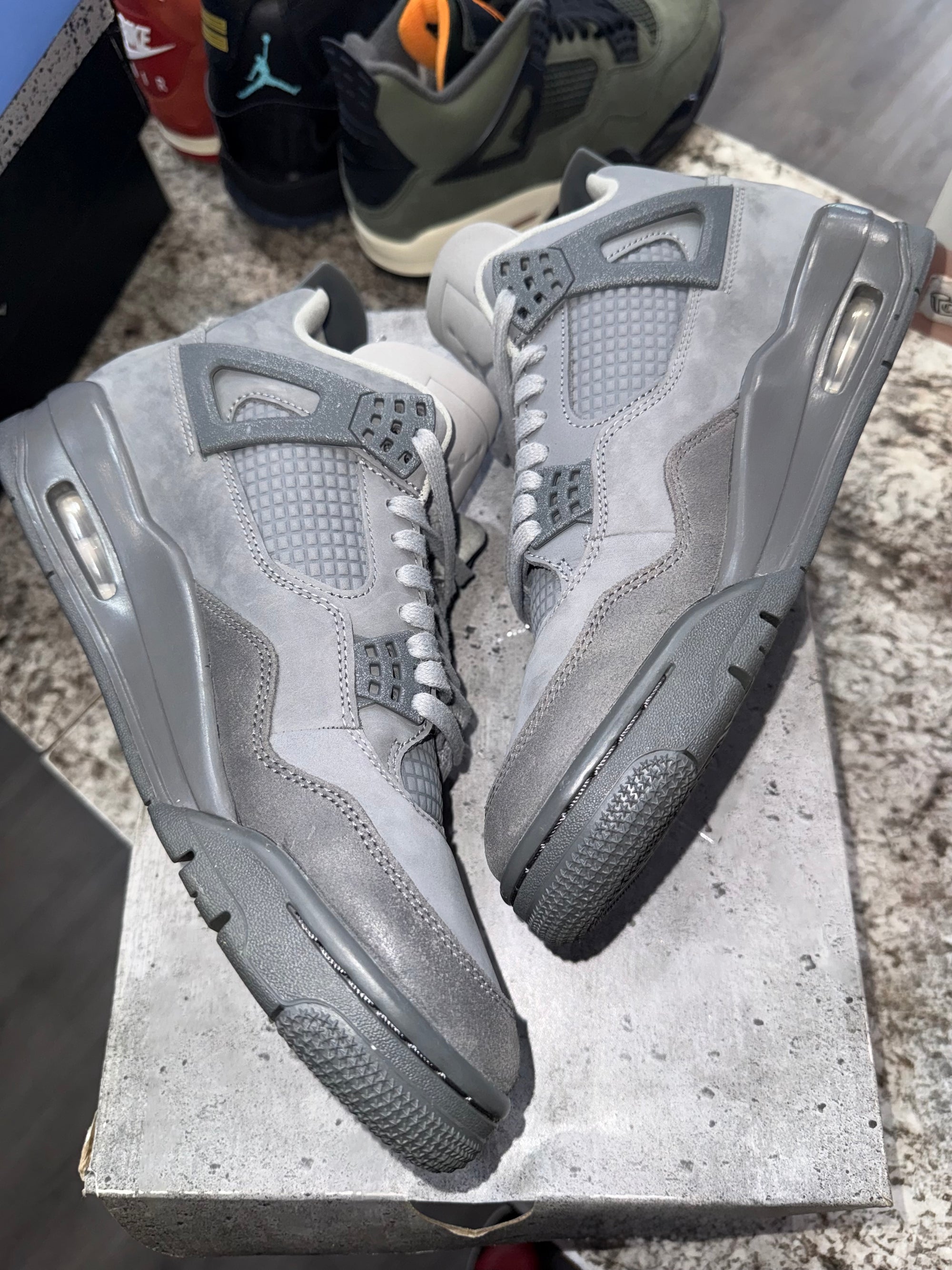Jordan 4 Retro SE Paris Olympics Wet Cement