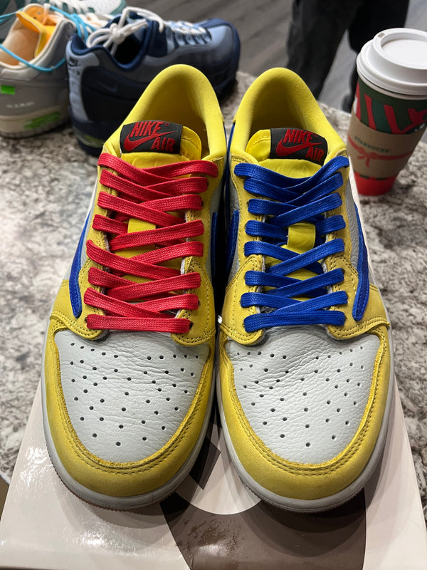 Jordan 1 Retro Low OG SP Travis Scott Canary (Women's)