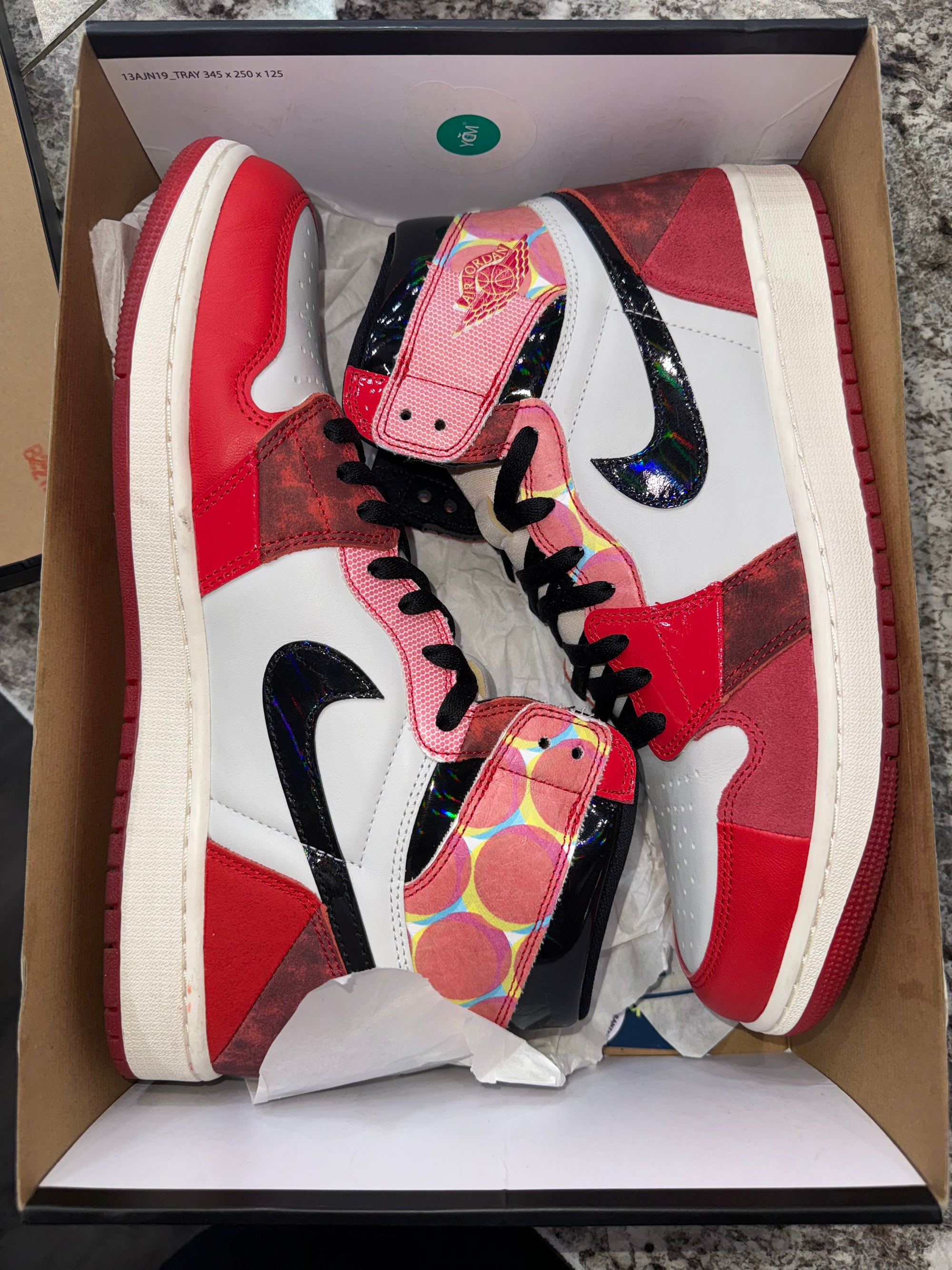 Jordan 1 Retro High OG Spider-Man Across the Spider-Verse