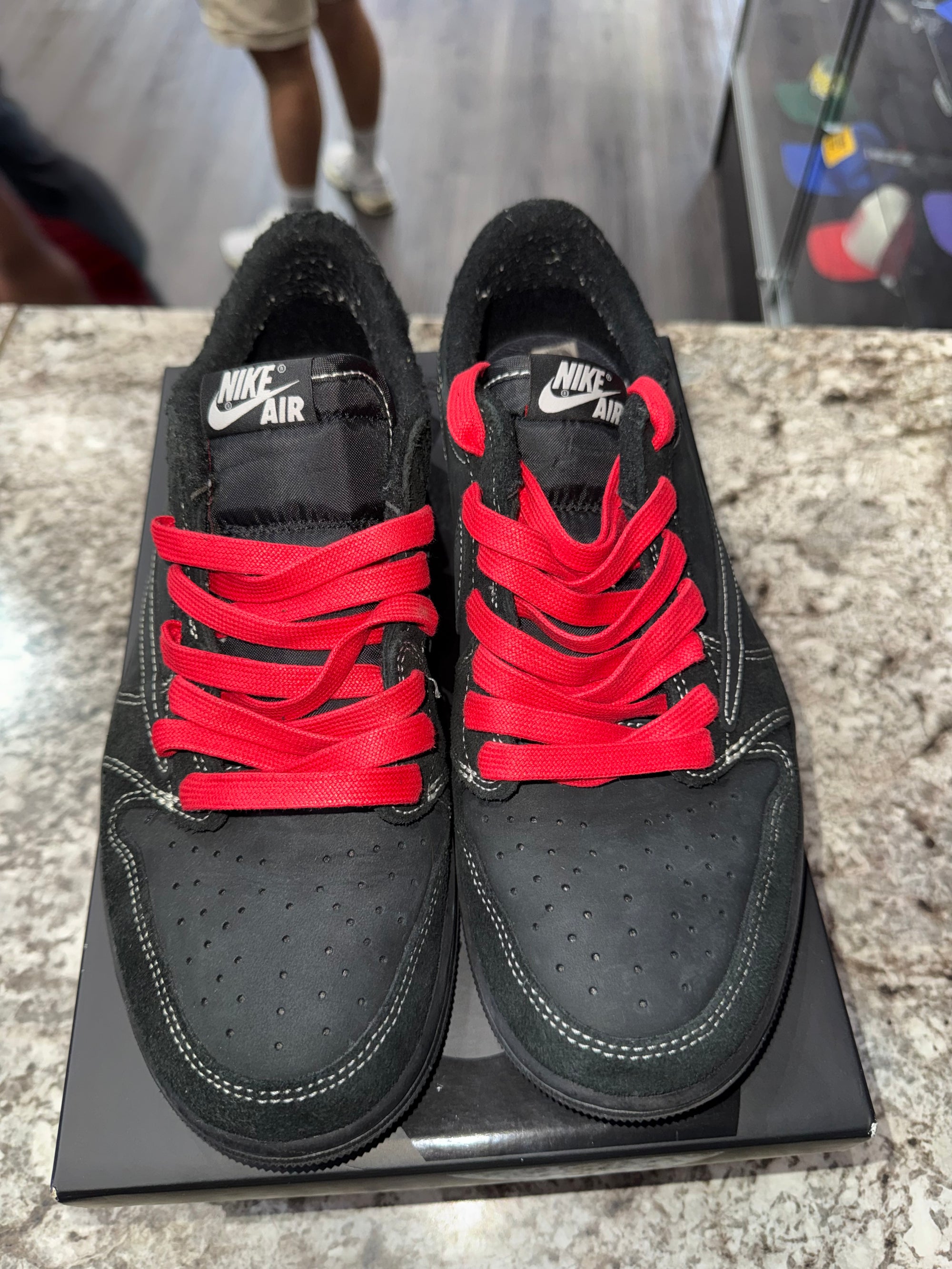 Jordan 1 Retro Low OG SP Travis Scott Black Phantom