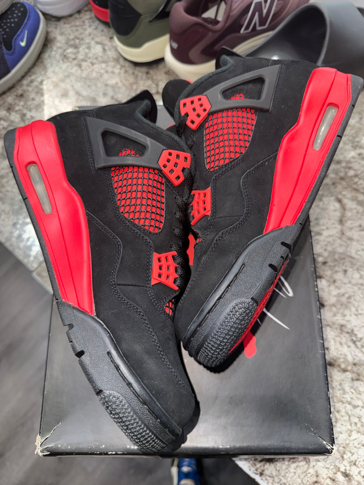 Jordan 4 Retro Red Thunder