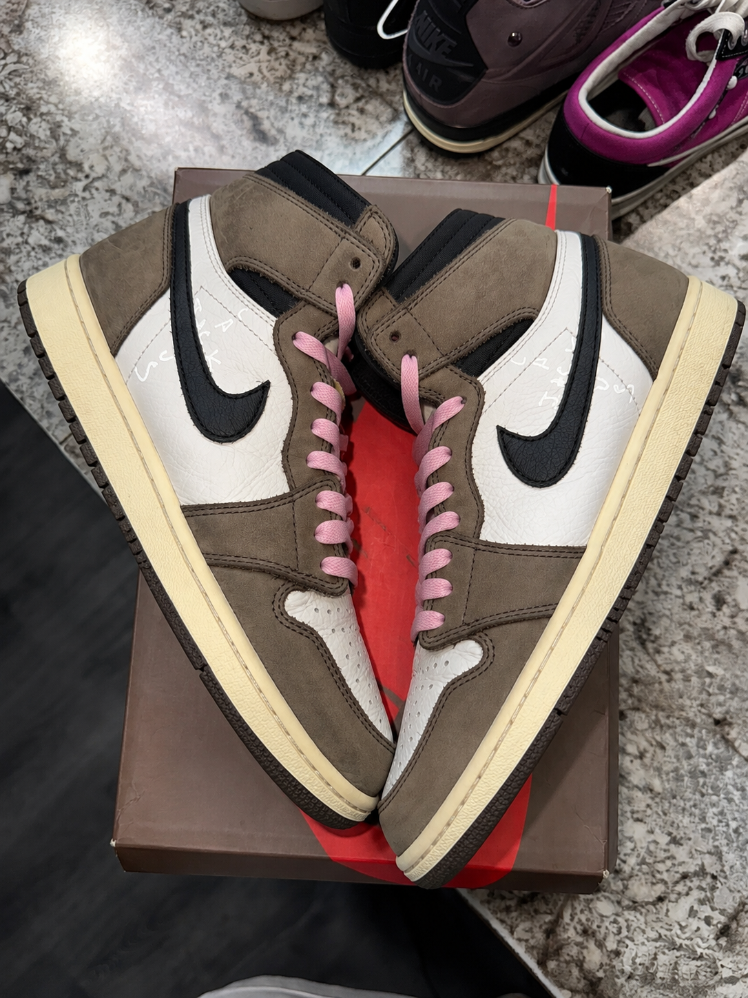 Jordan 1 Retro High OG SP Travis Scott Mocha