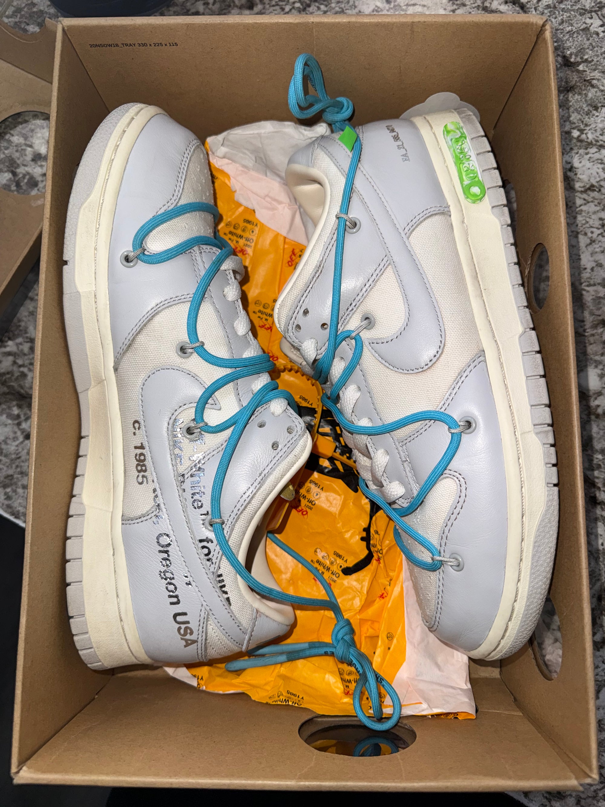Nike Dunk Low Off-White Lot 2