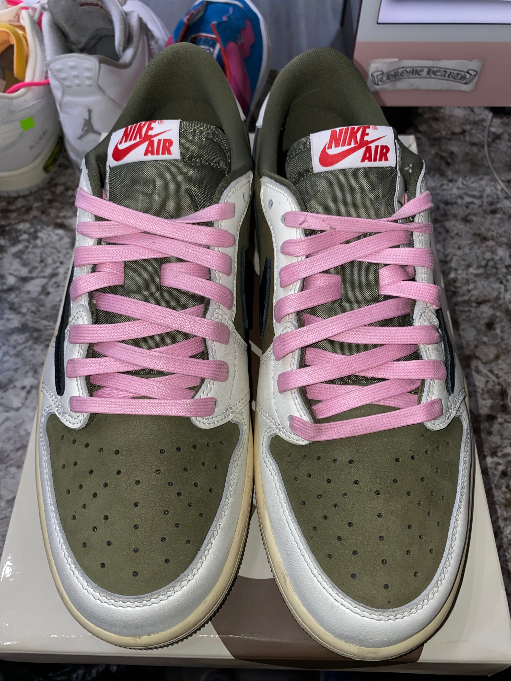 Jordan 1 Retro Low OG SP Travis Scott Medium Olive