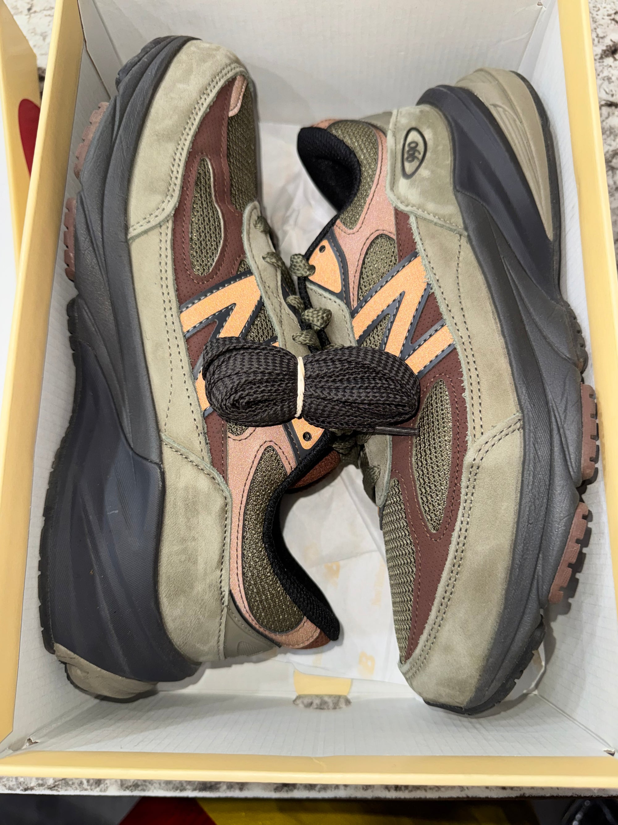 New Balance 990v6 MiUSA Dark Camo Rich Oak