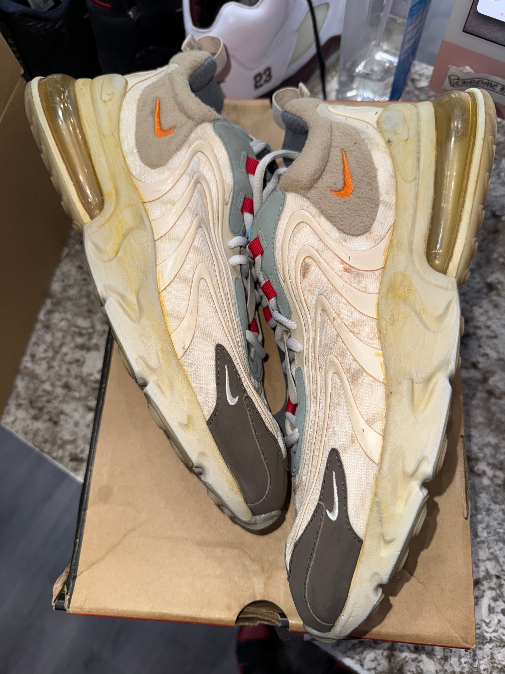 Nike Air Max 270 React ENG Travis Scott Cactus Trails