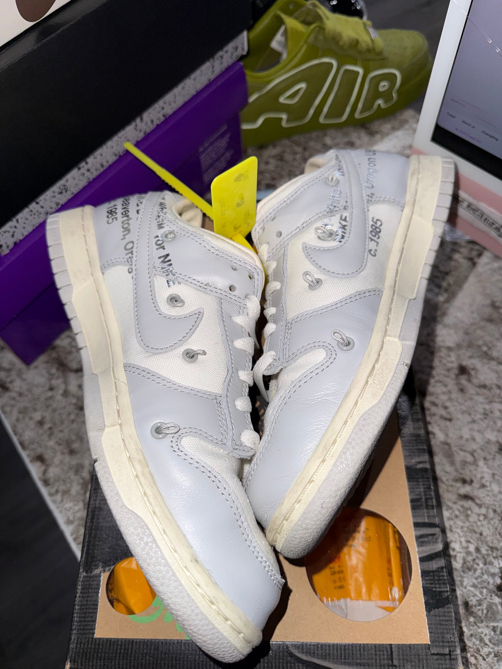 Nike Dunk Low Off-White Lot 10