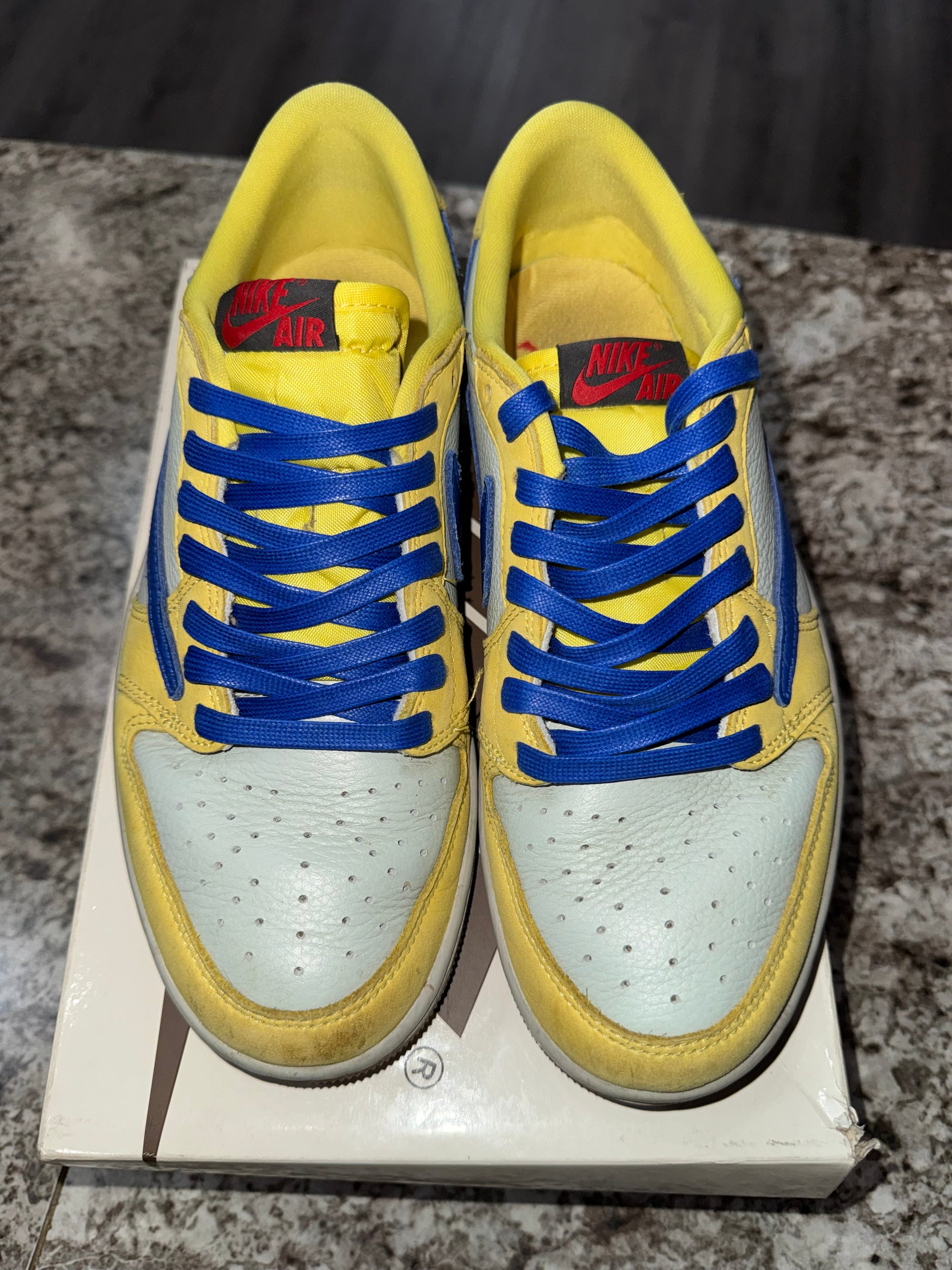 Jordan 1 Retro Low OG SP Travis Scott Canary (Women's)