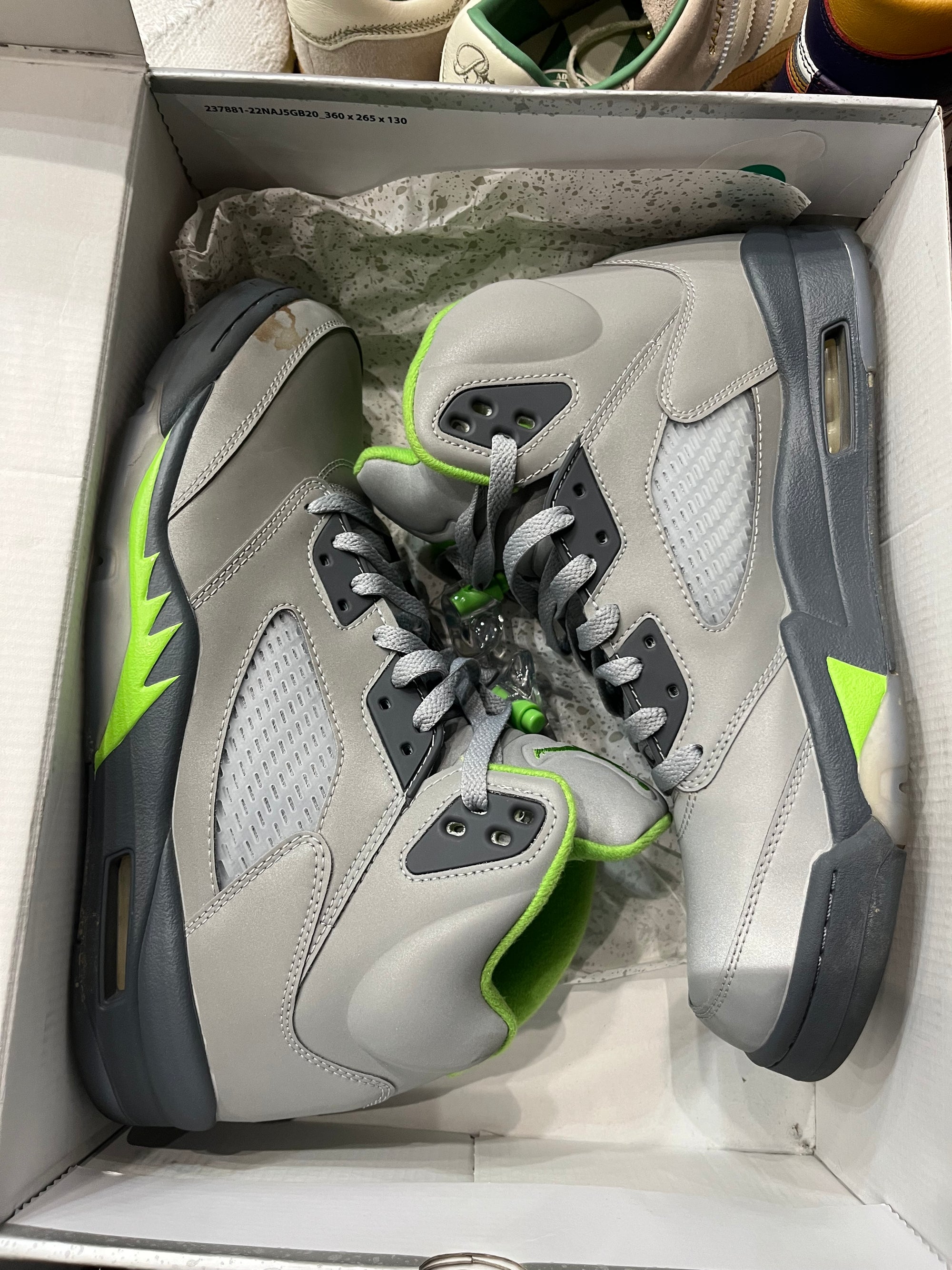 Jordan 5 Retro Green Bean (2022)