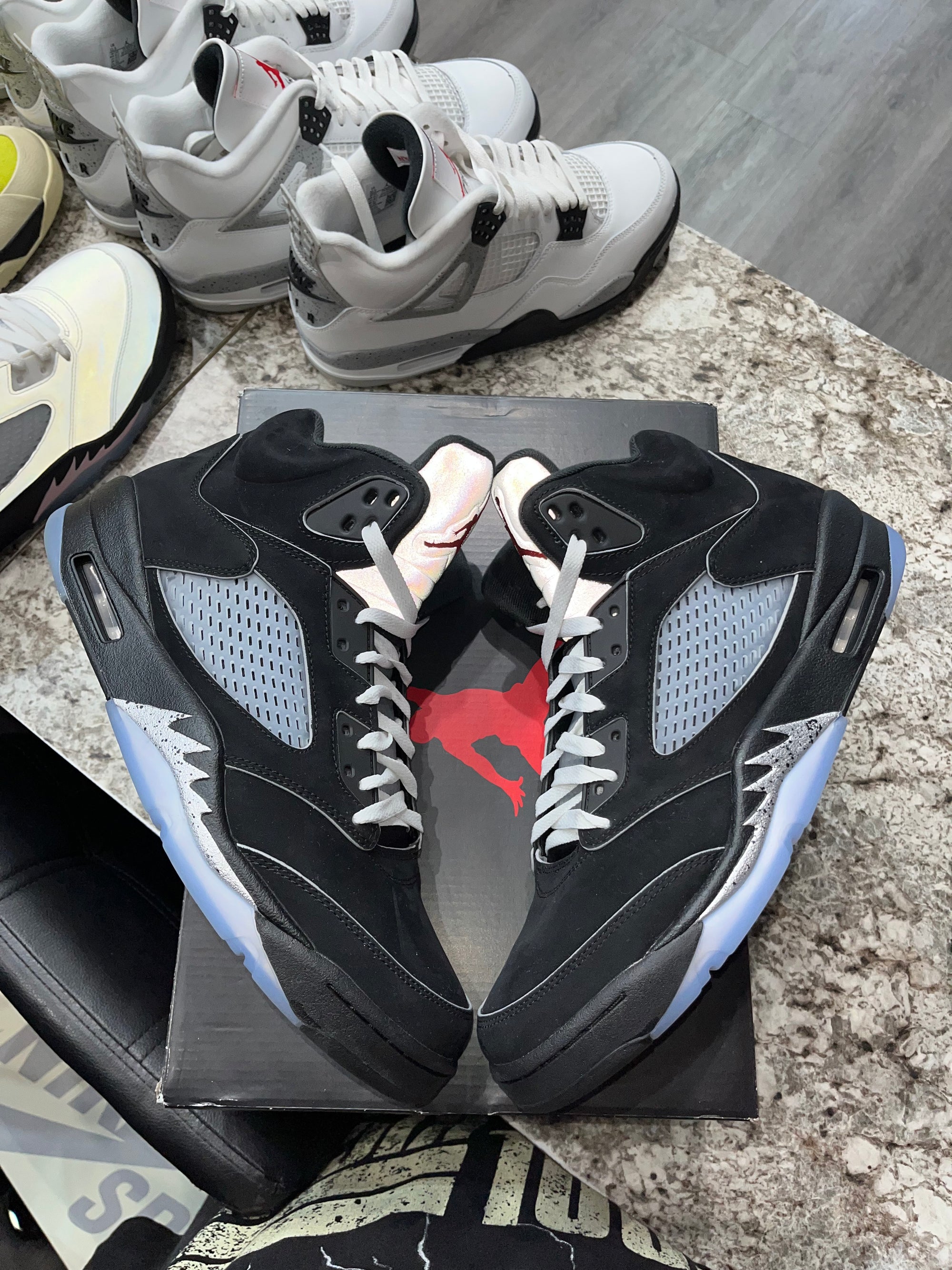 Jordan 5 Retro OG Black Metallic Reimagined