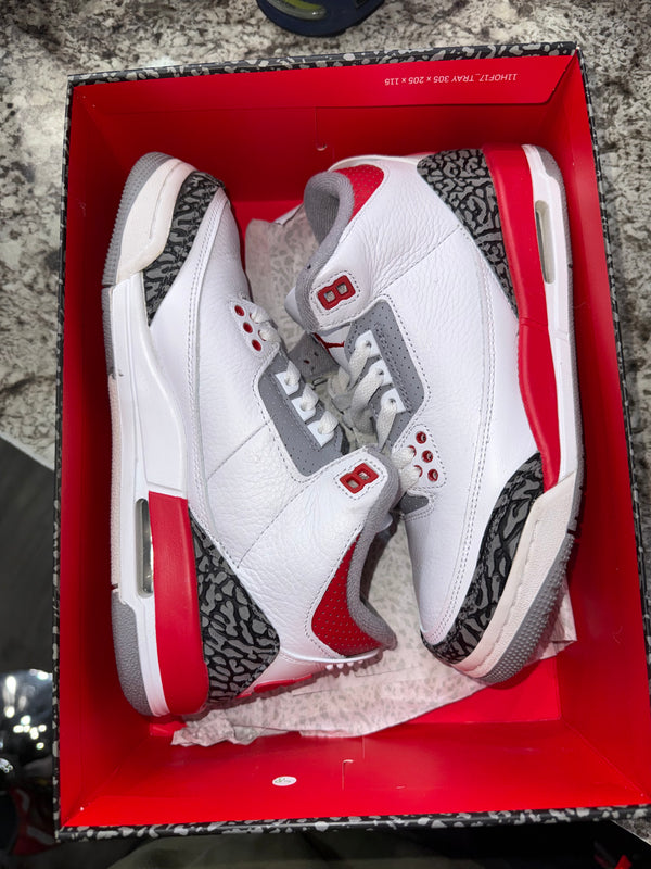 Jordan 3 Retro Fire Red (2022) (GS)