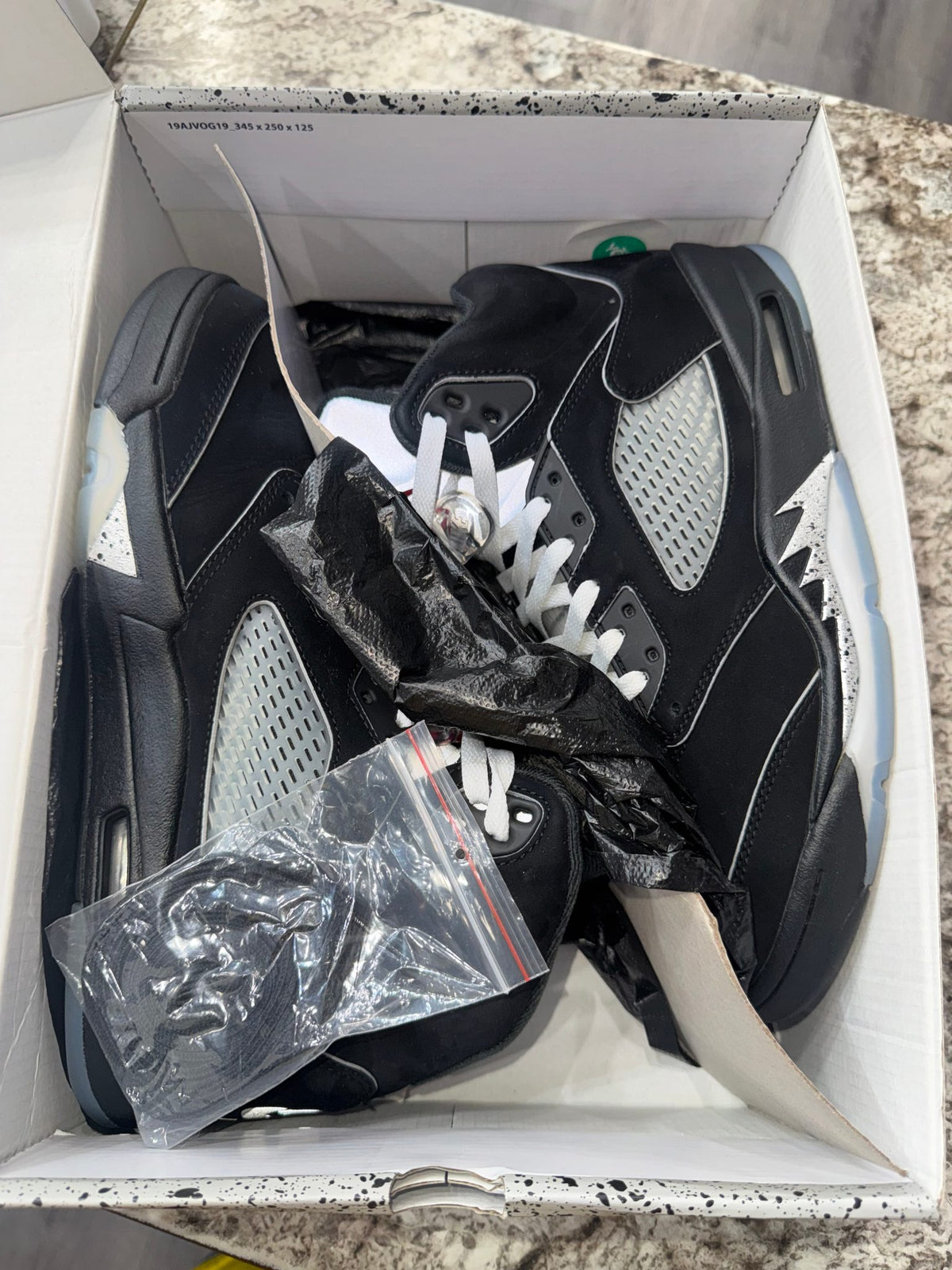Jordan 5 Retro OG Black Metallic Reimagined
