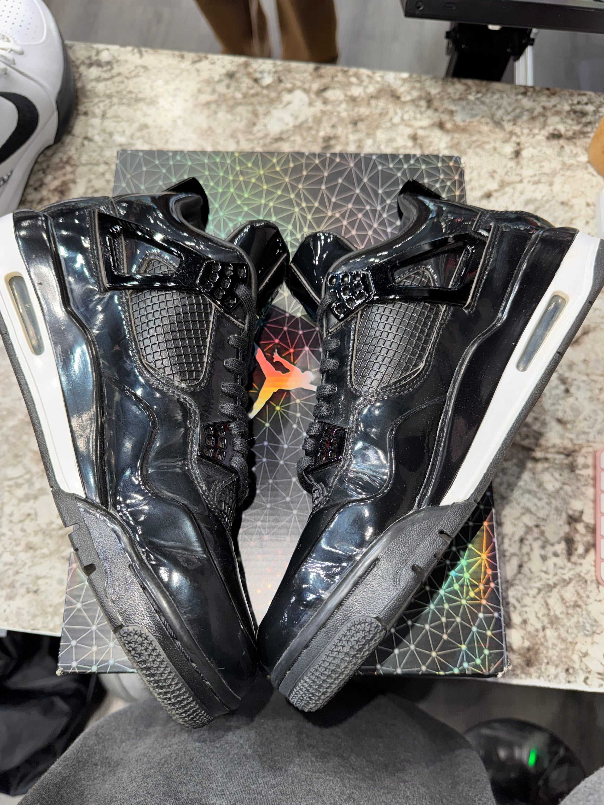 Jordan 4 Retro 11Lab4 Black