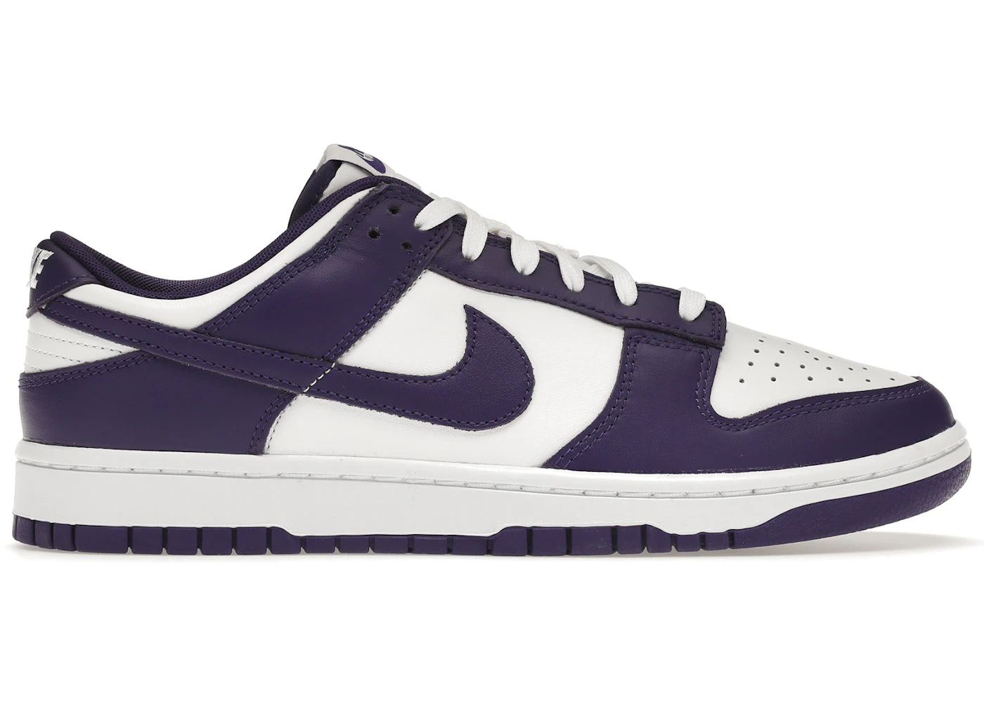 Nike Dunk Low Championship Court Purple (Missing Lace)