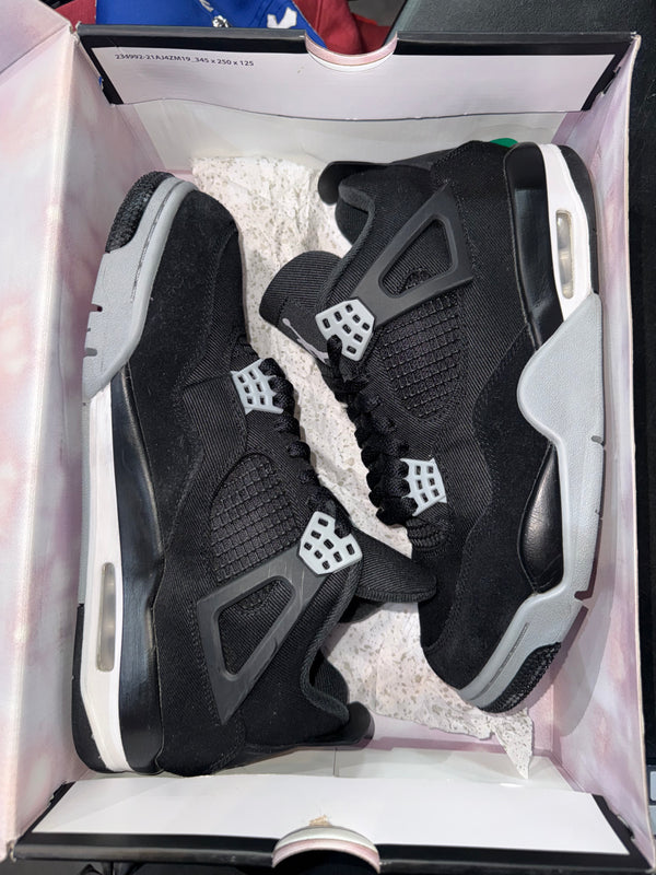 Jordan 4 Retro SE Black Canvas