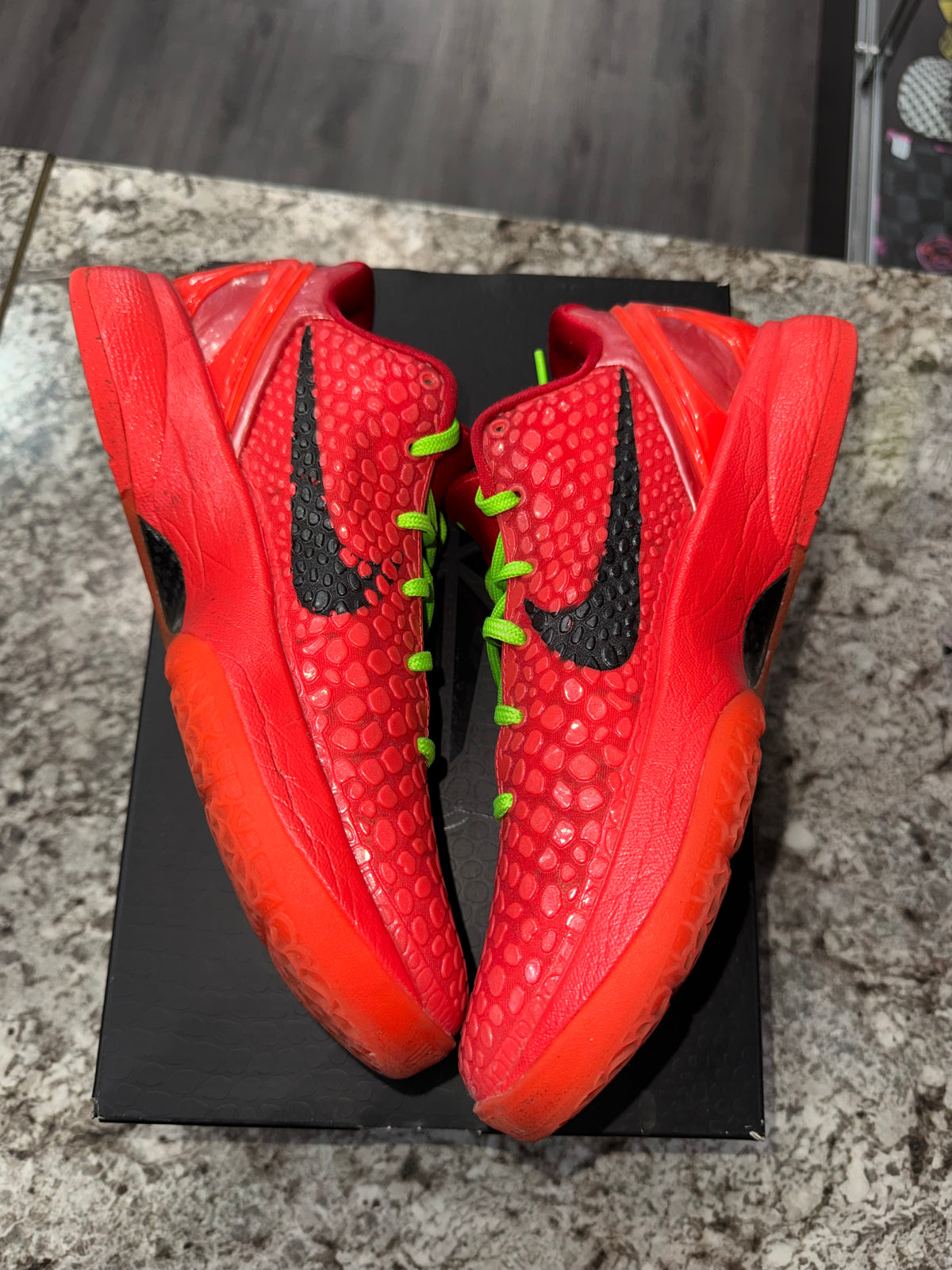 Nike Kobe 6 Protro Reverse Grinch