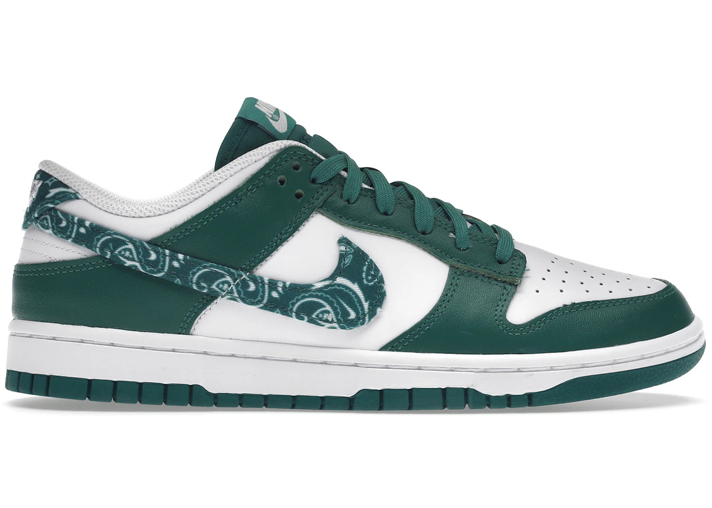 Nike Dunk Low Essential Paisley Pack Green (Women's) (Damaged Box) (REP BOX)