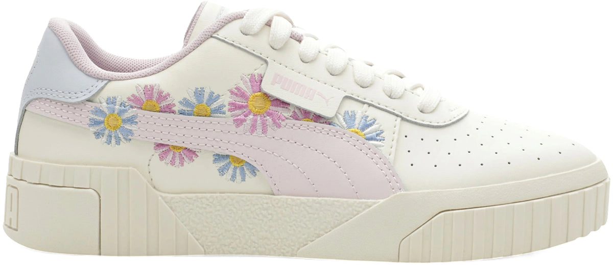Puma Cali Embroidered Eggnog Arctic Ice (GS)