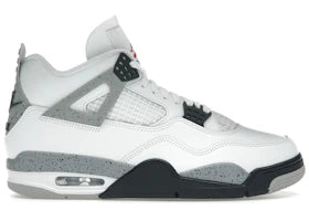 Jordan 4 Retro White Cement (2025) (missing insole)