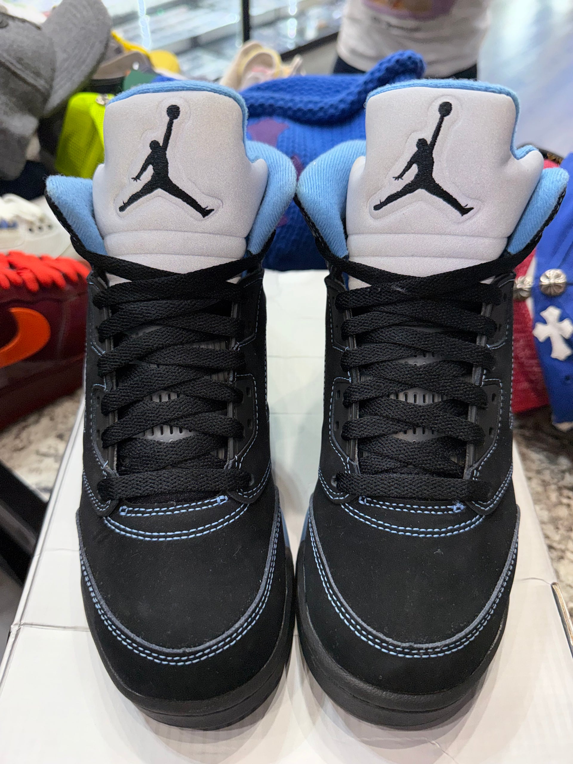 Jordan 5 Retro Black University Blue (2026) (GS)