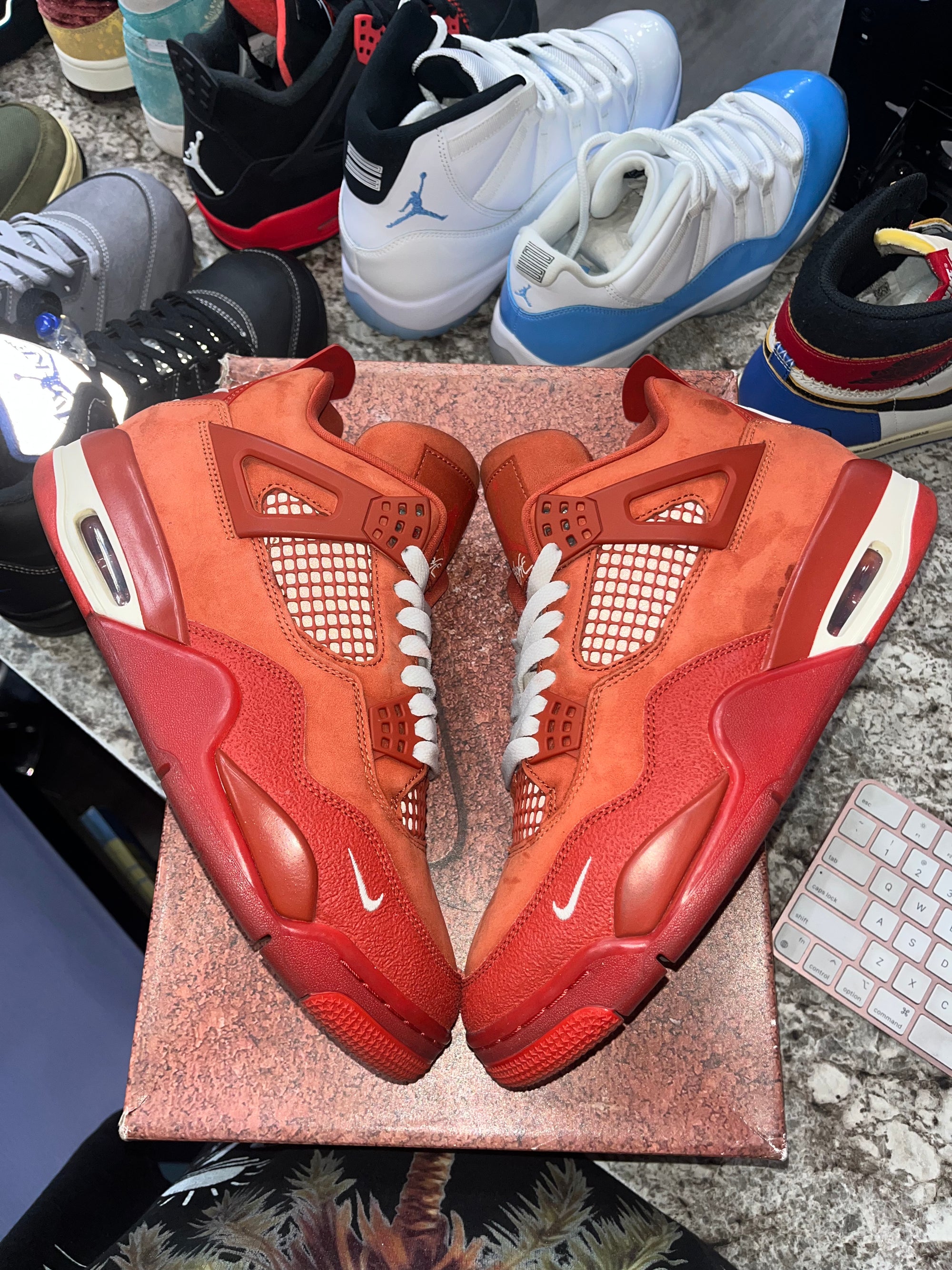 Air Jordan 4 Retro OG SP Nigel Sylvester Brick by Brick