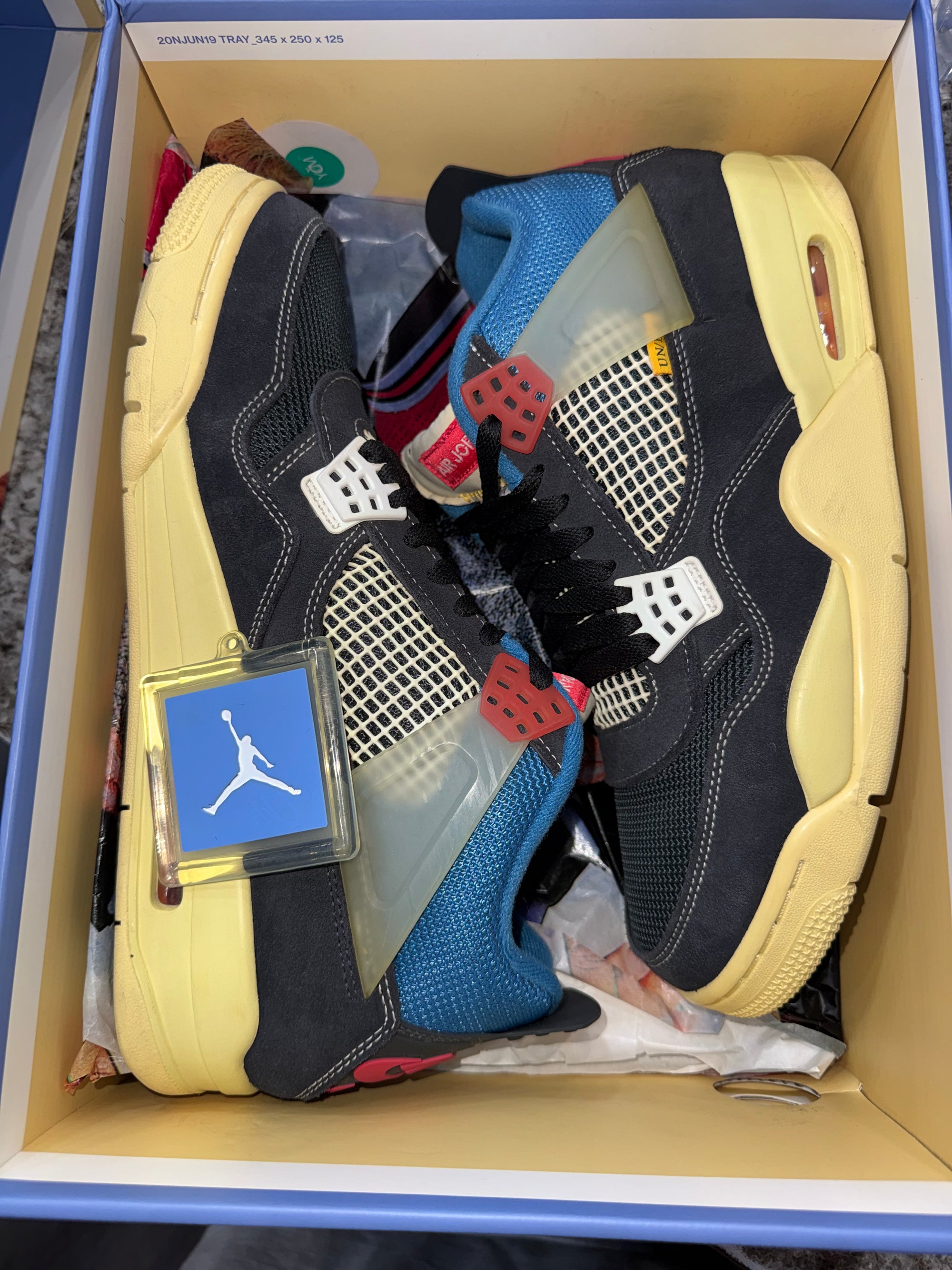 Jordan 4 Retro Union Off Noir