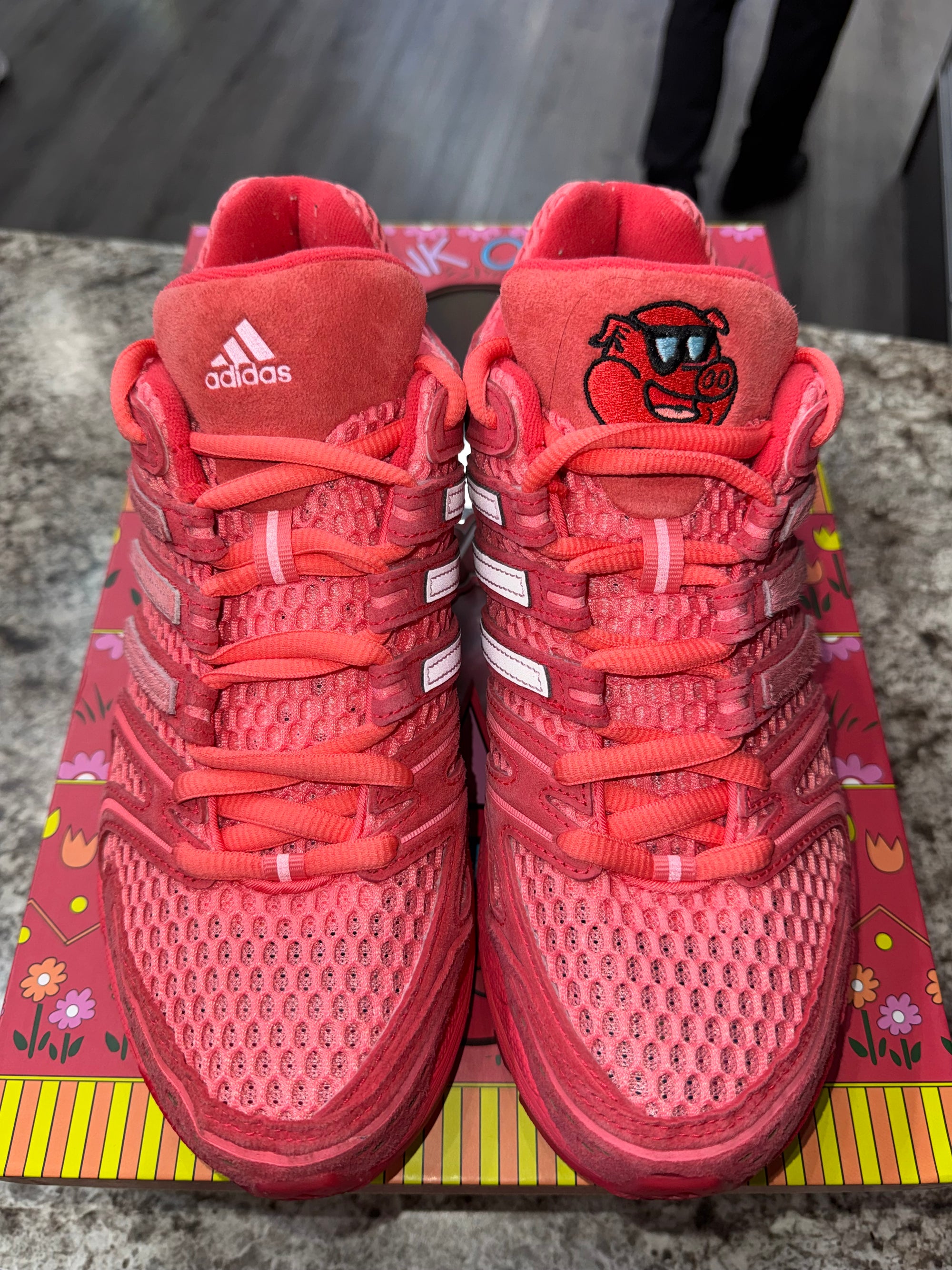 adidas Adistar Control 5 Unheardof Pork Chop Piggy Runner 2.0 Steve-O
