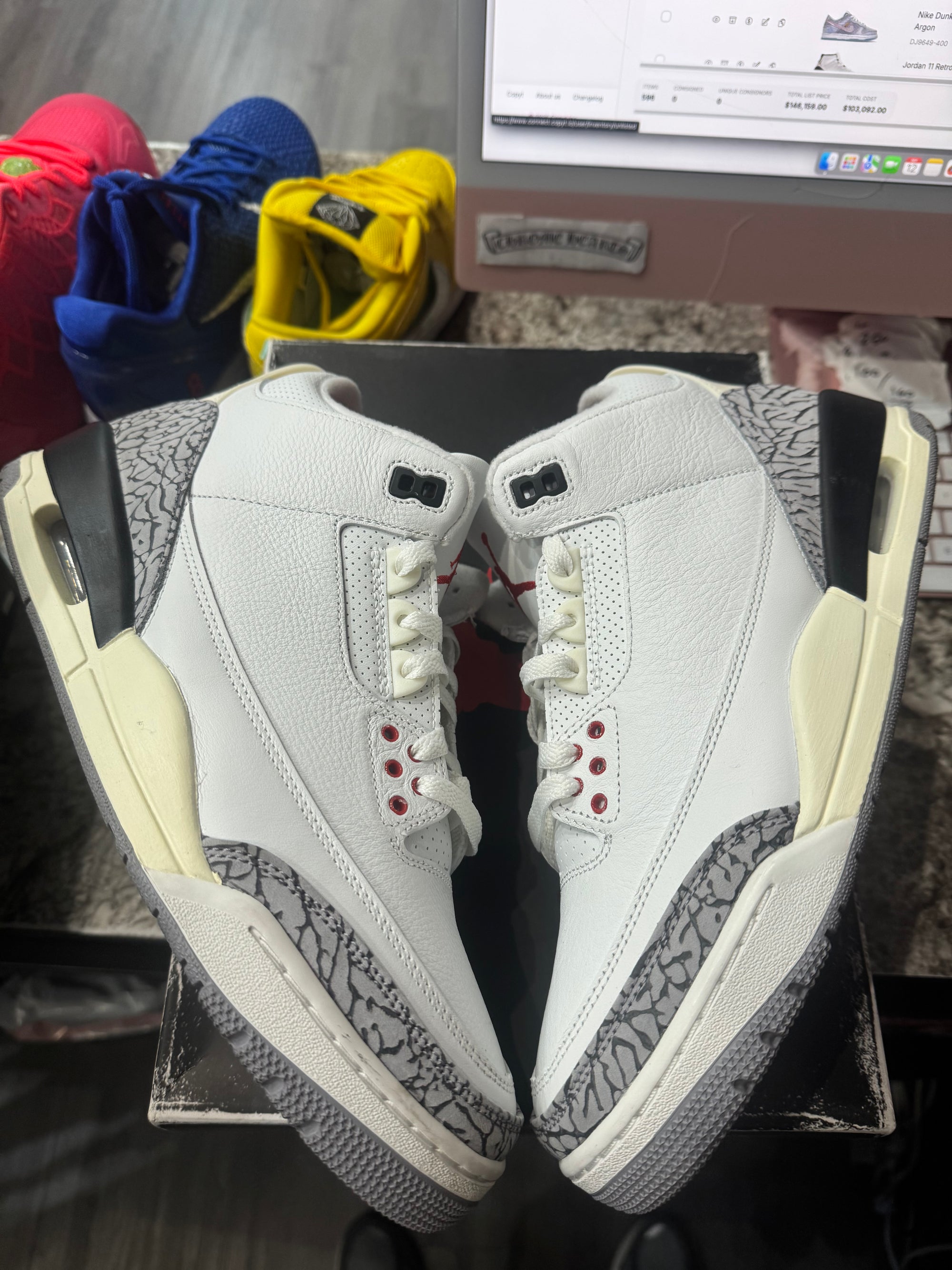 Jordan 3 Retro White Cement Reimagined