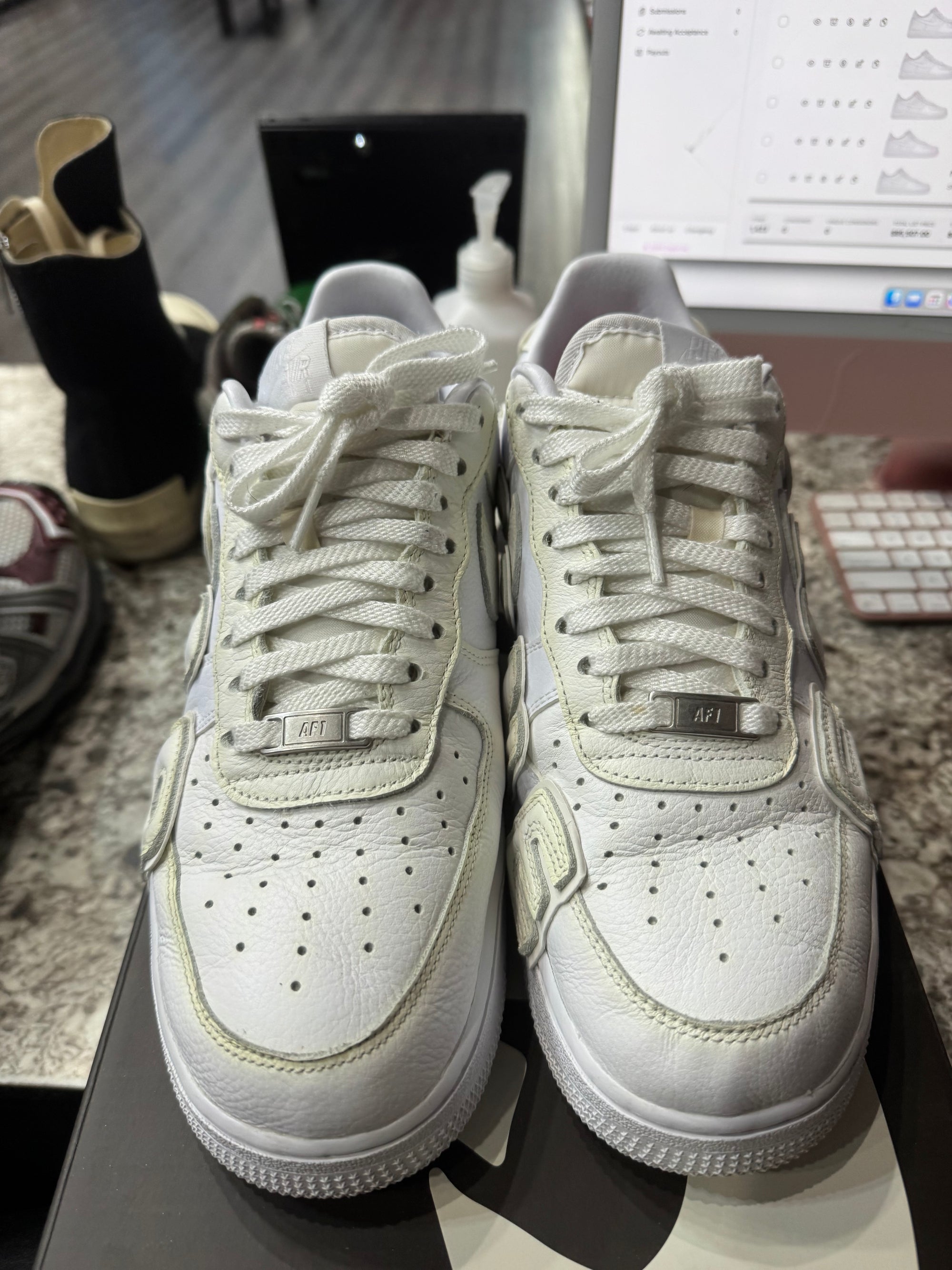 Nike Air Force 1 Low Cactus Plant Flea Market White (2024) (Yellowing)