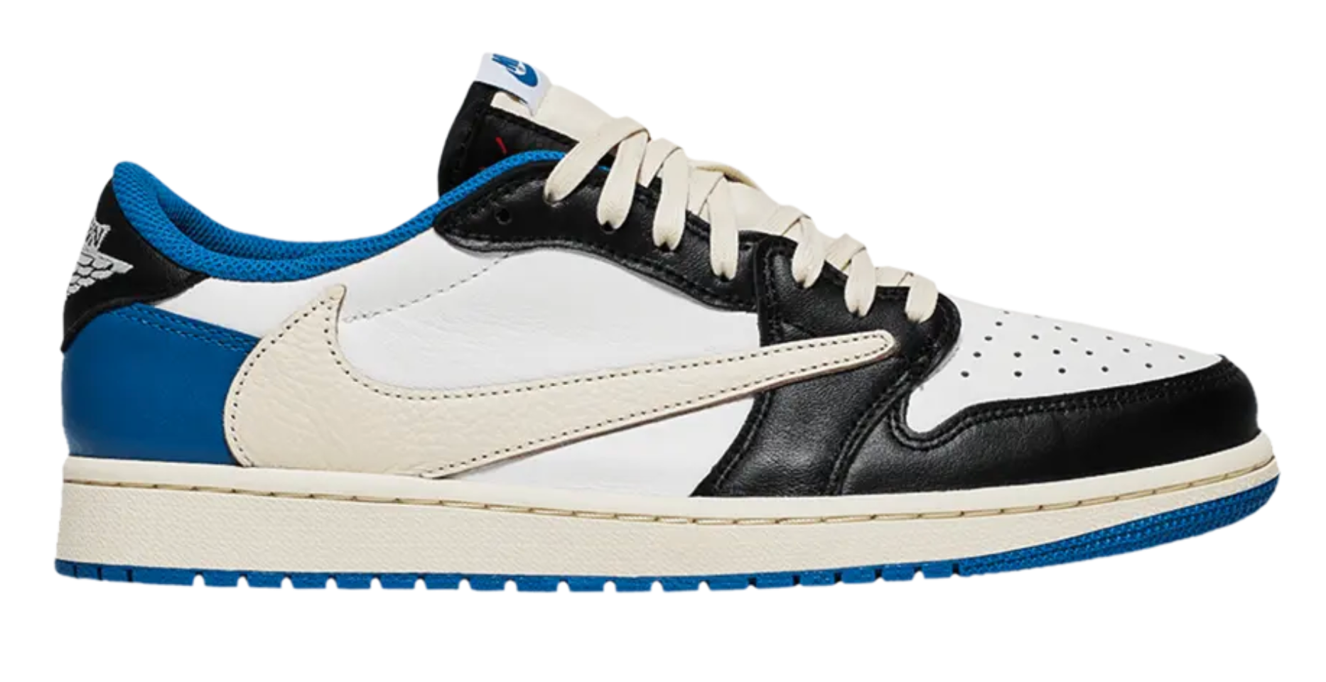 Fragment Design x Travis Scott x Air Jordan 1 Retro Low Sample
