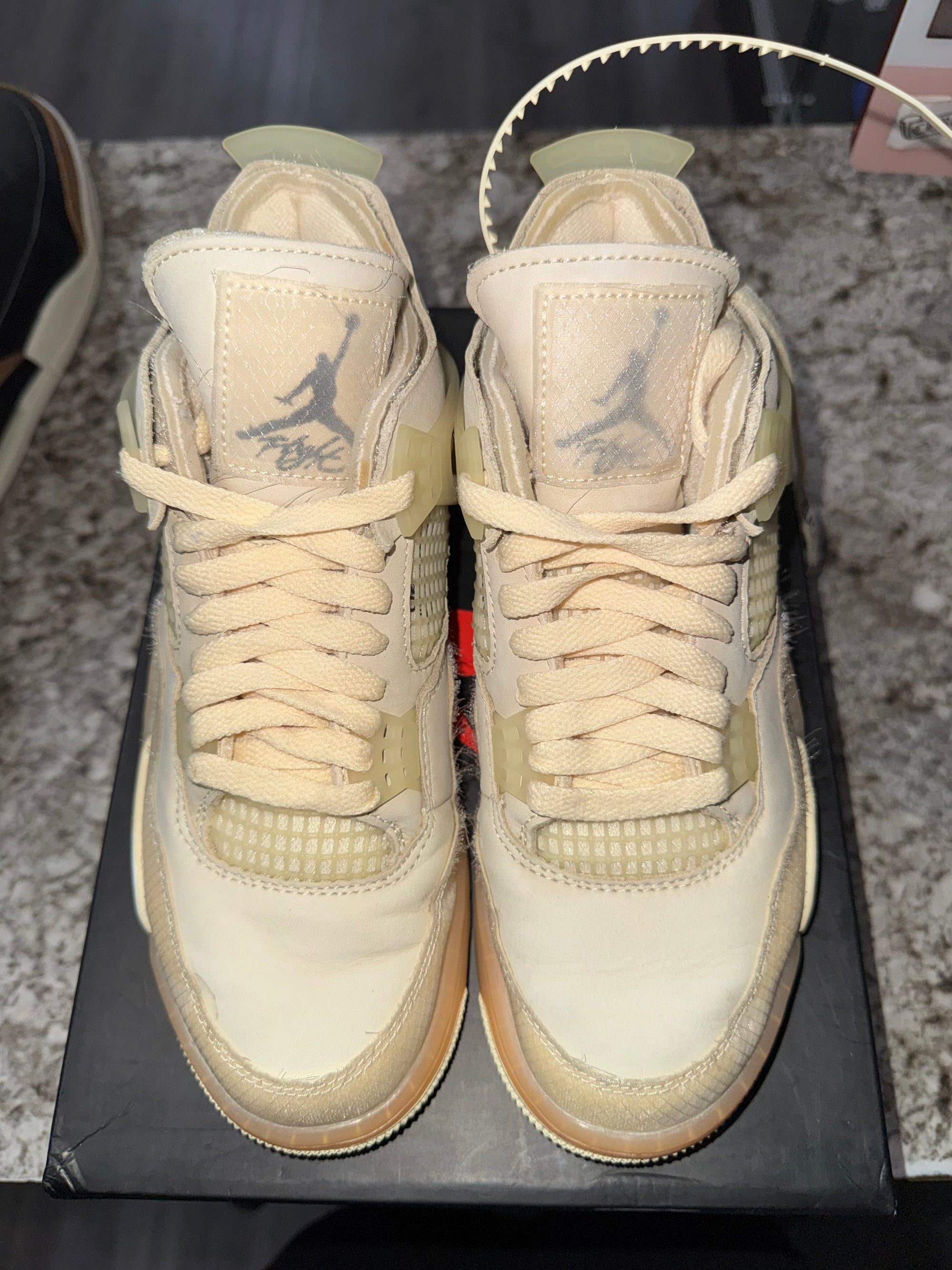 Jordan 4 Retro Off-White Sail (Women's)