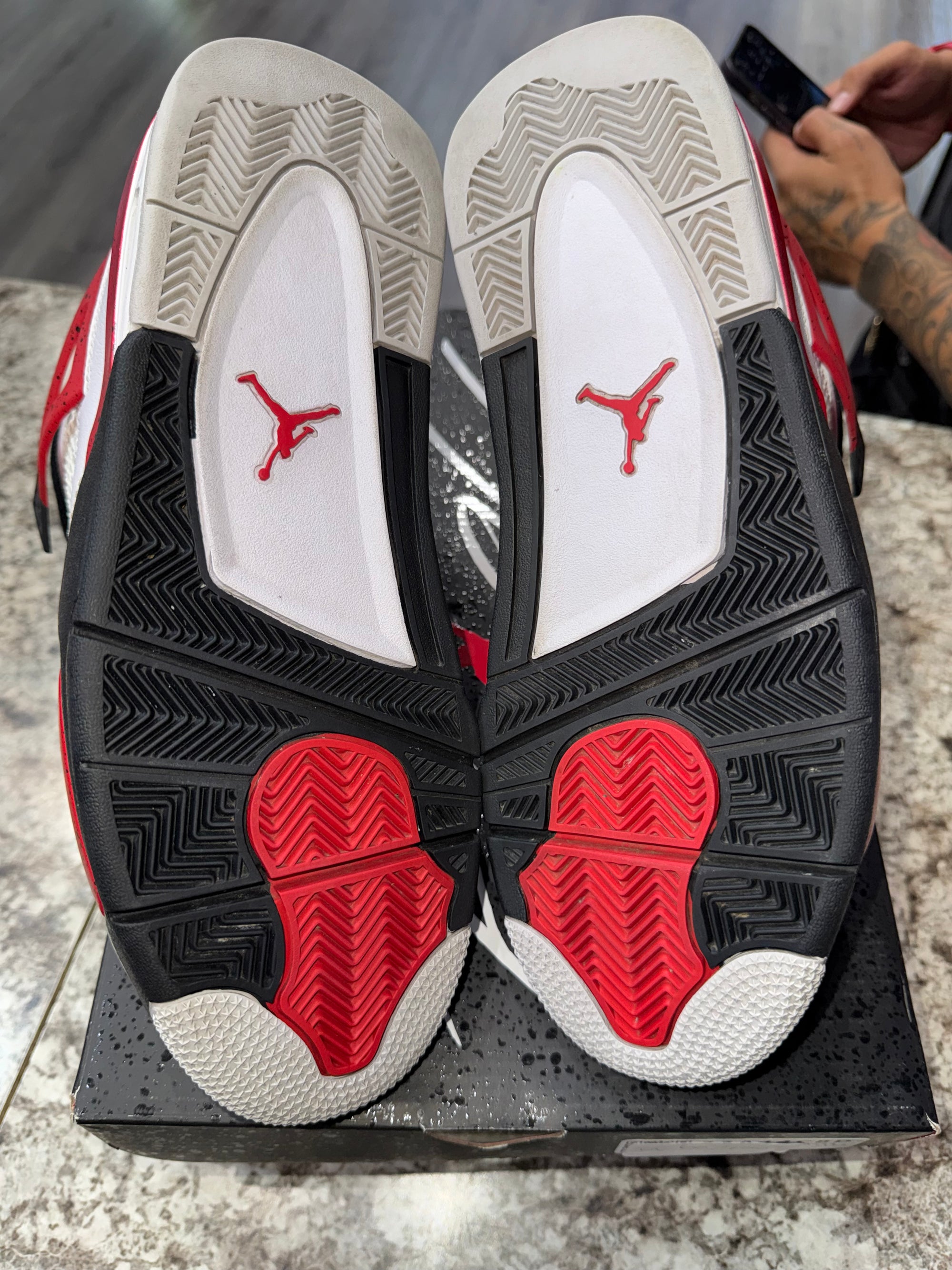 Jordan 4 Retro Red Cement
