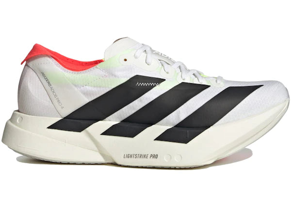 adidas Adizero Adios Pro 4 White Black Red (Women's)