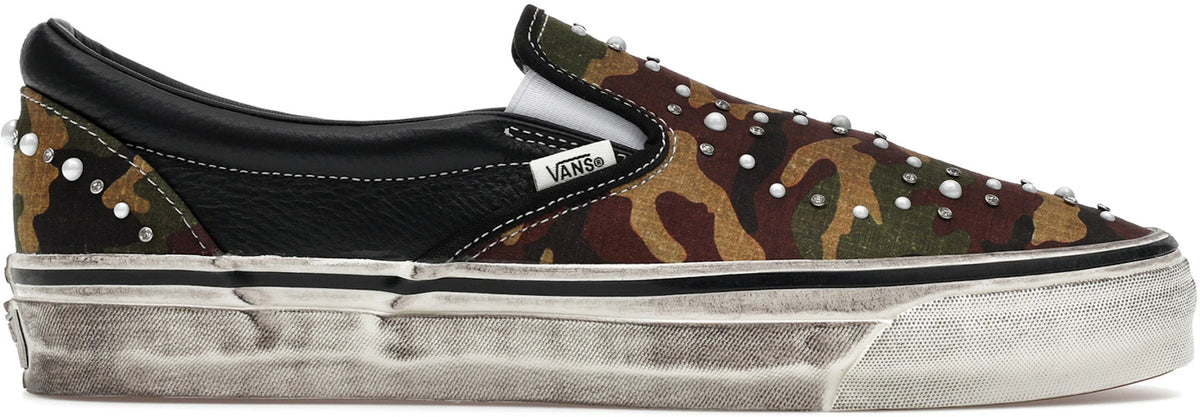 Vans LX Classic Slip-On 98 Pearlized Pack Camo Black