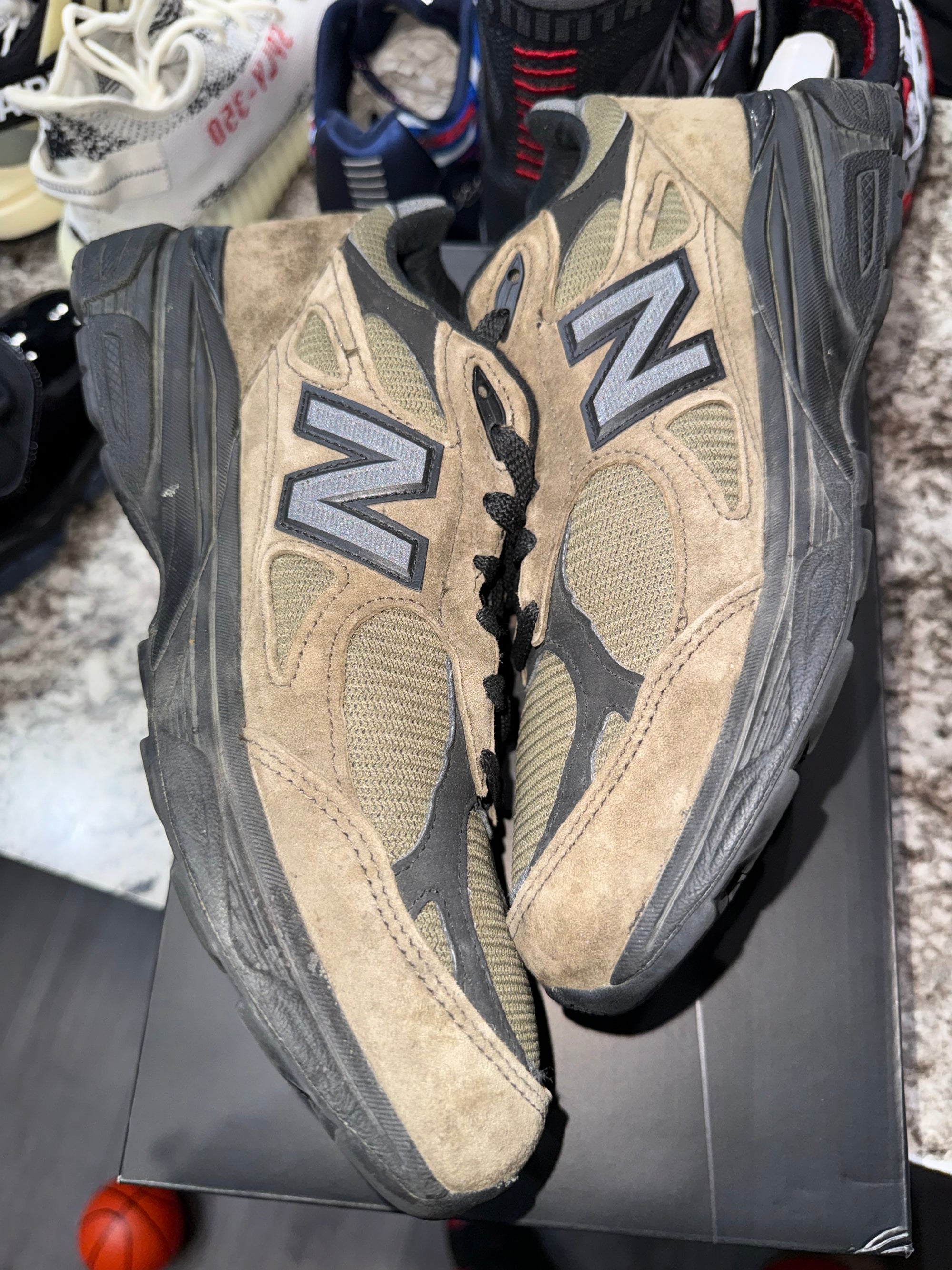 New Balance 990v3 MiUSA JJJJound Brown Black