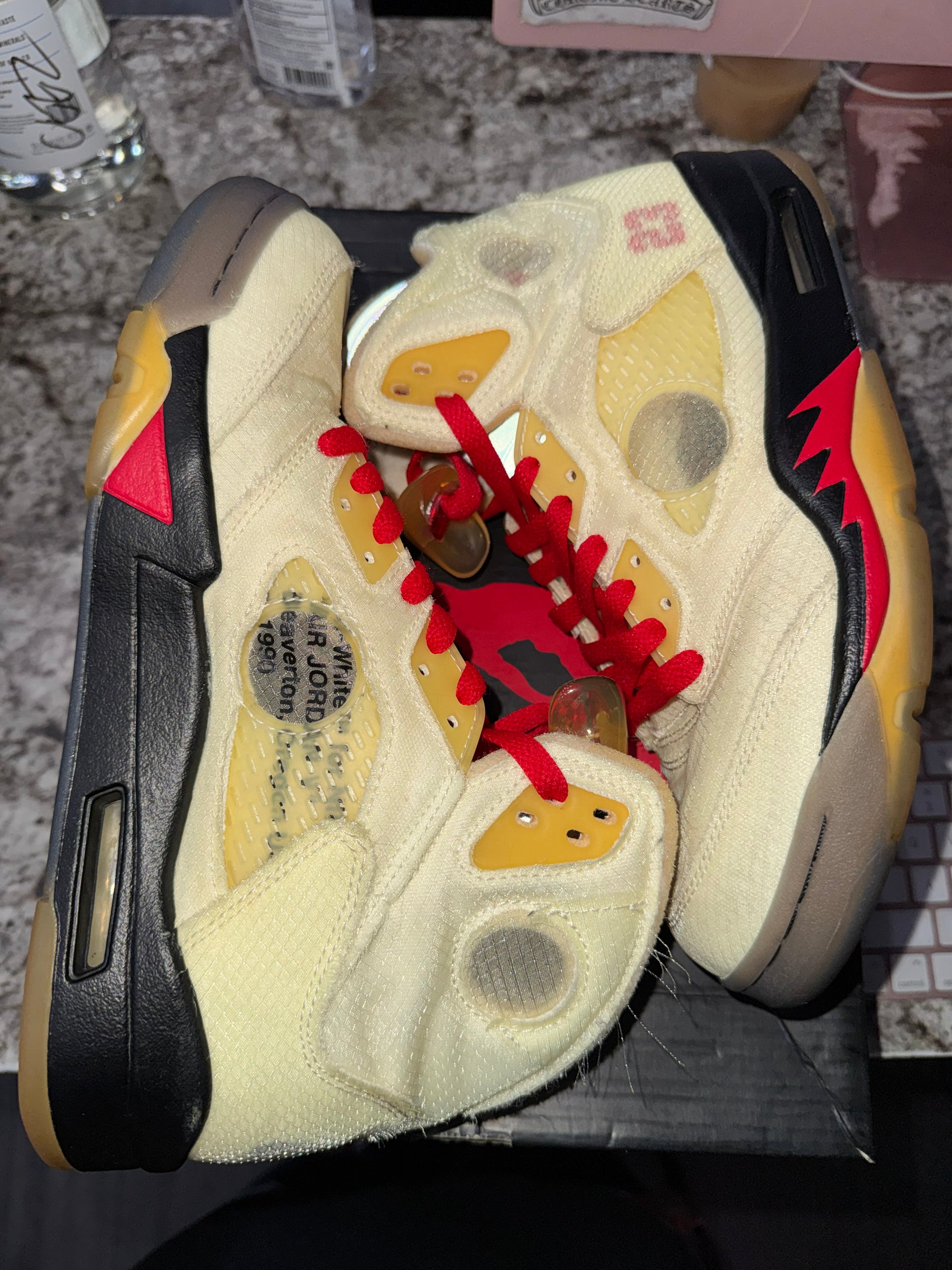 Jordan 5 Retro Off-White Sail (DAMAGED BOX)