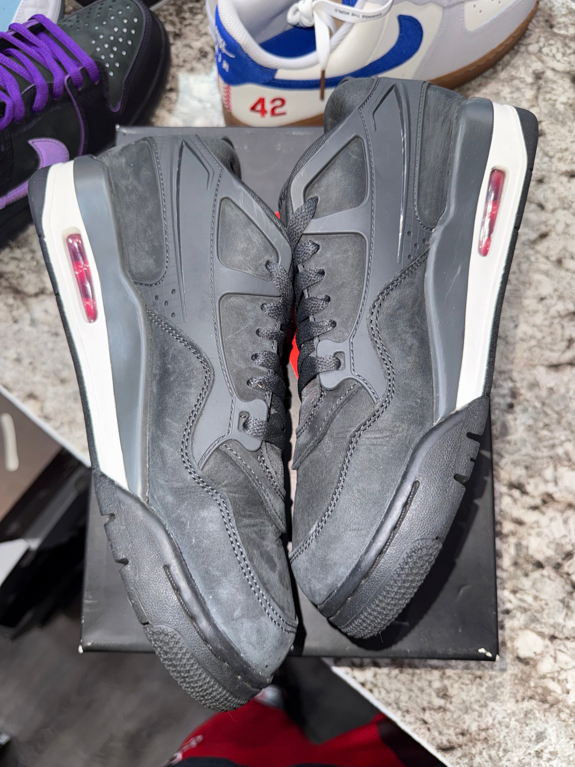 Jordan 4 RM SP Nigel Sylvester Driveway Grey