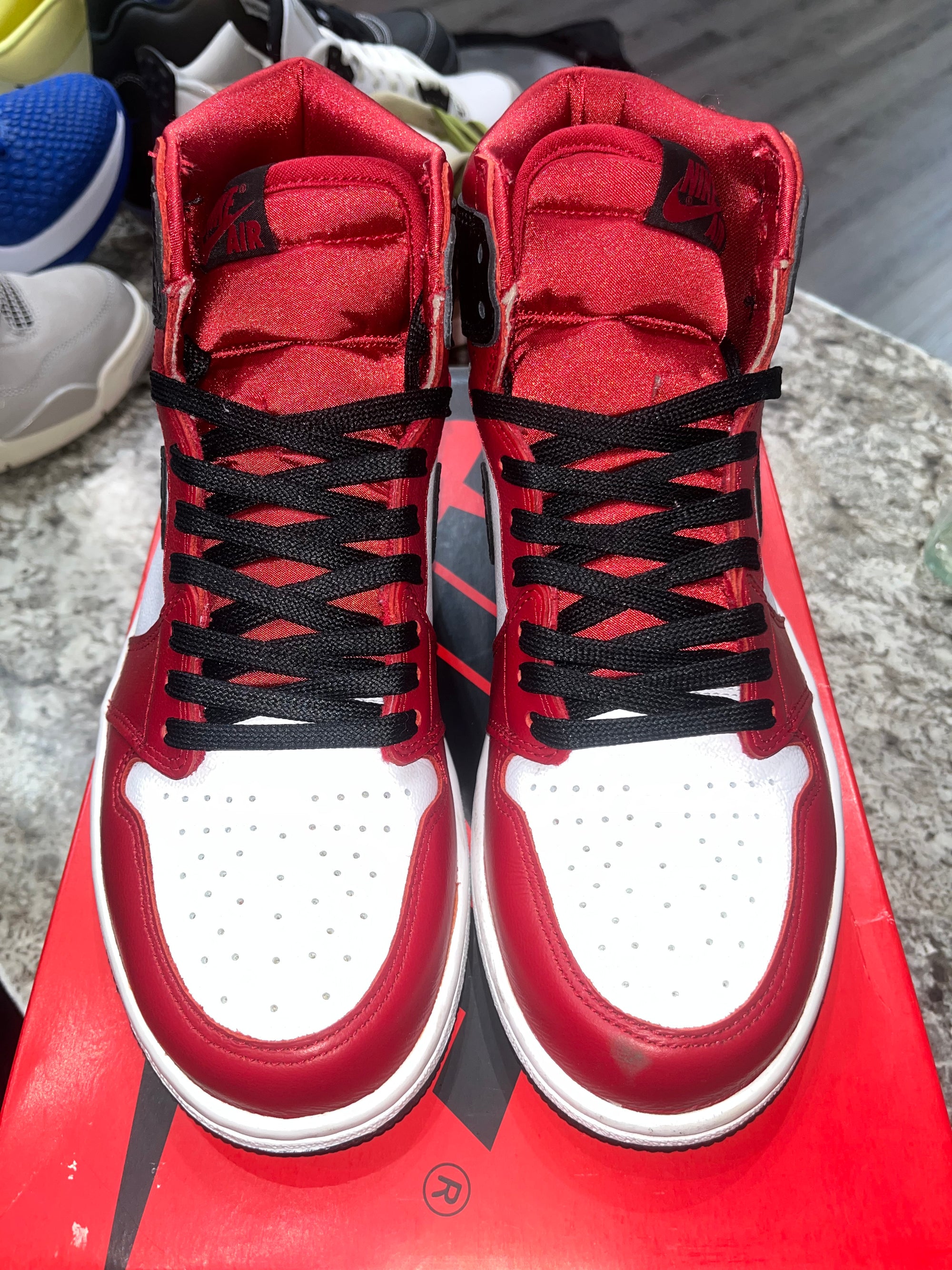 Jordan 1 Retro High Satin Snake Chicago (Women's)