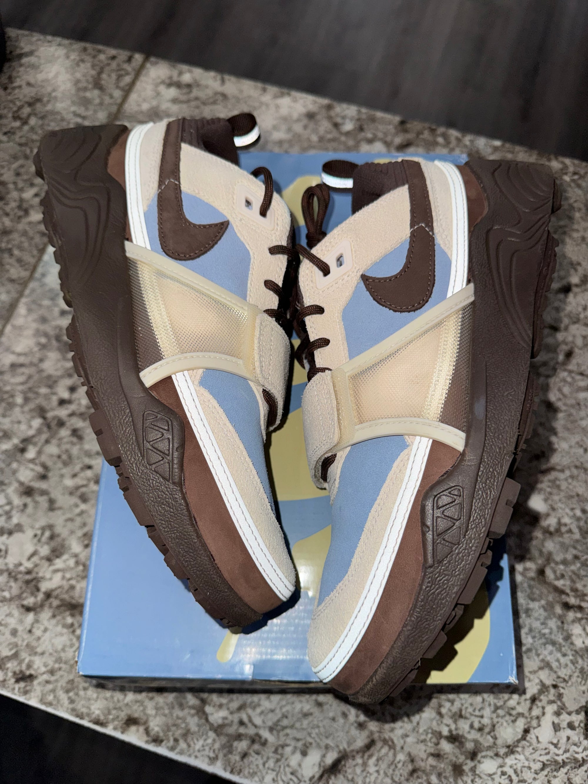 Nike Zoom Field Jaxx Travis Scott Leche Blue