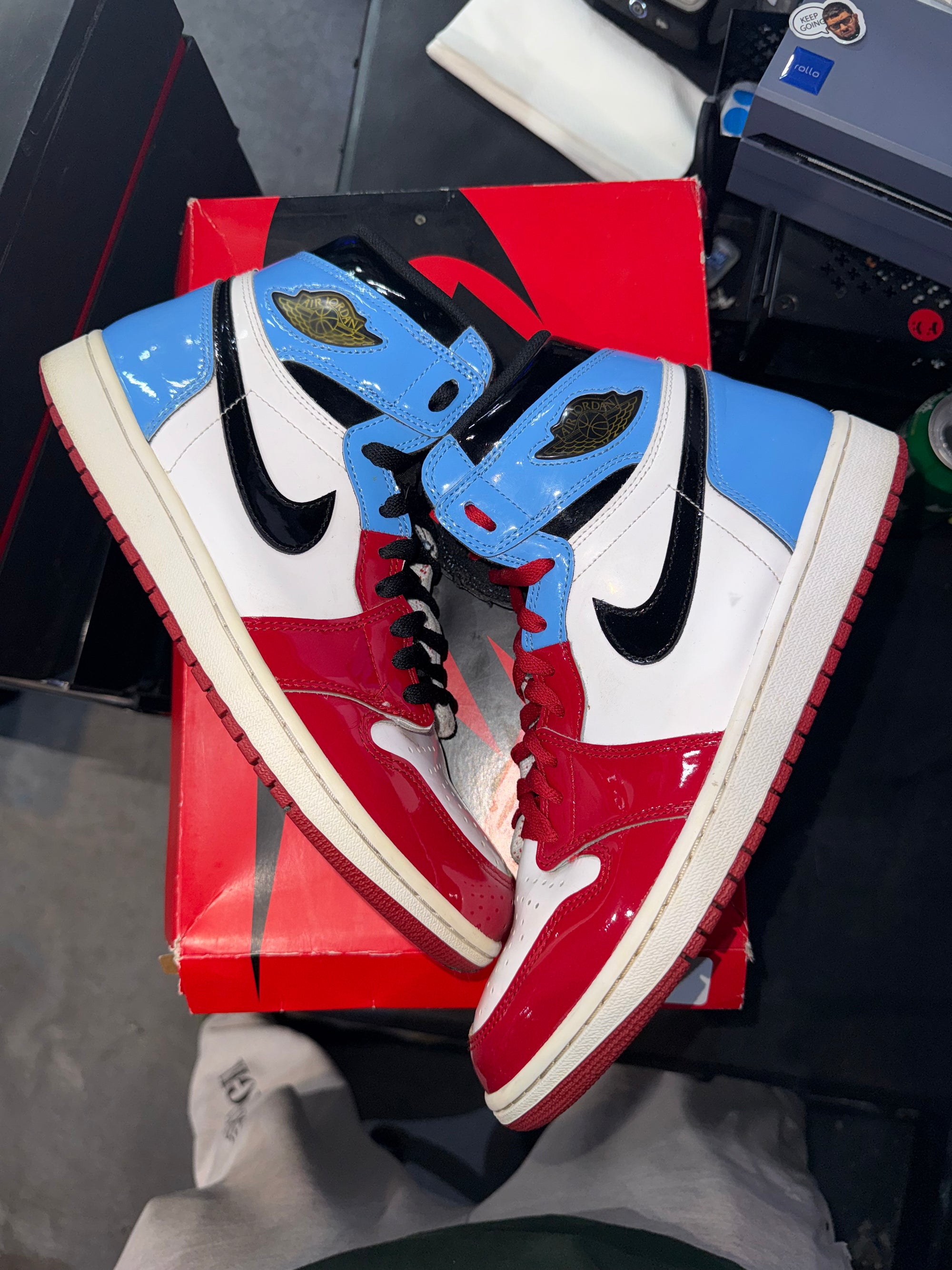 Jordan 1 Retro High Fearless UNC Chicago