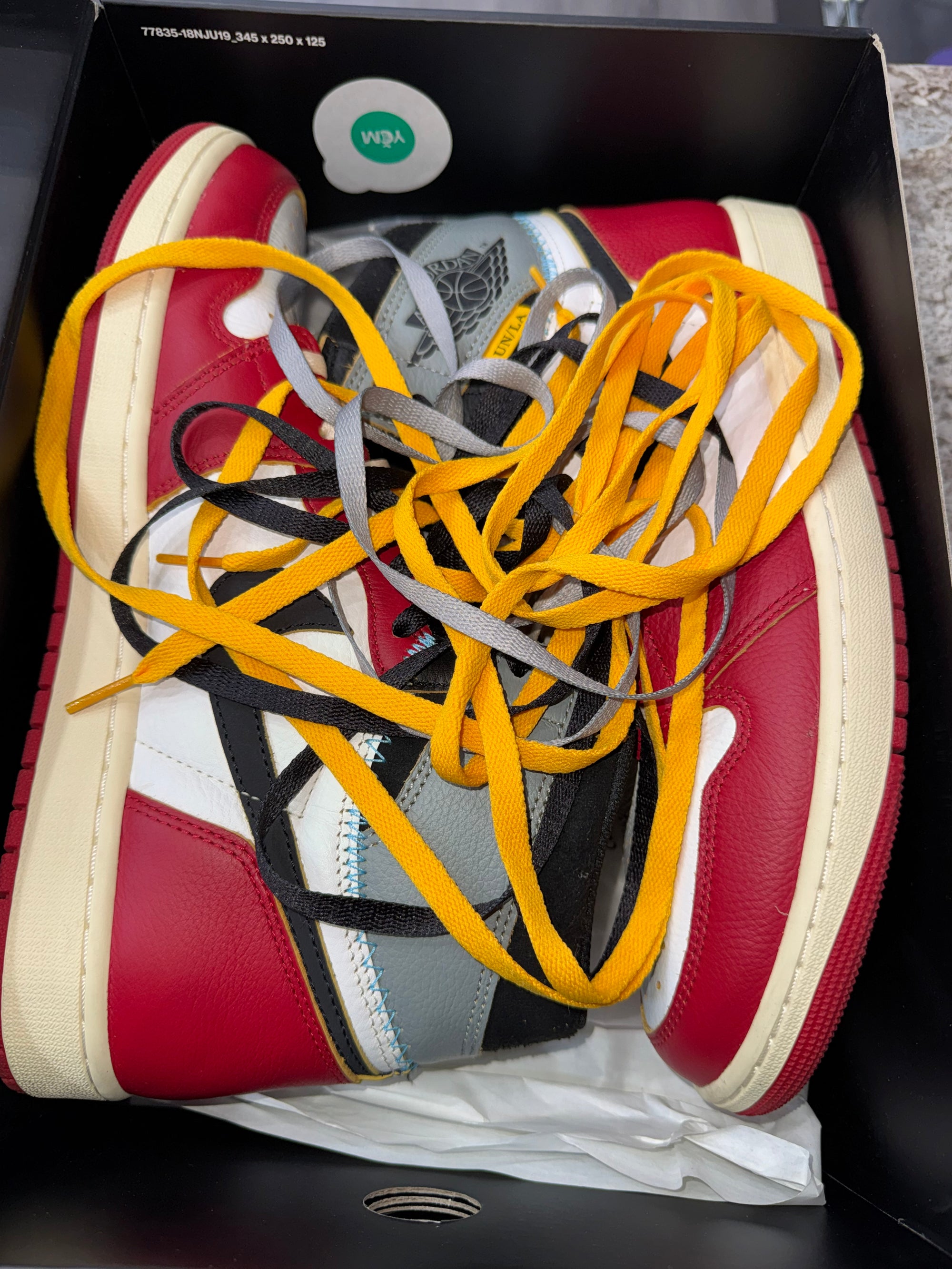 Jordan 1 Retro High OG SP Union LA Chicago Shadow