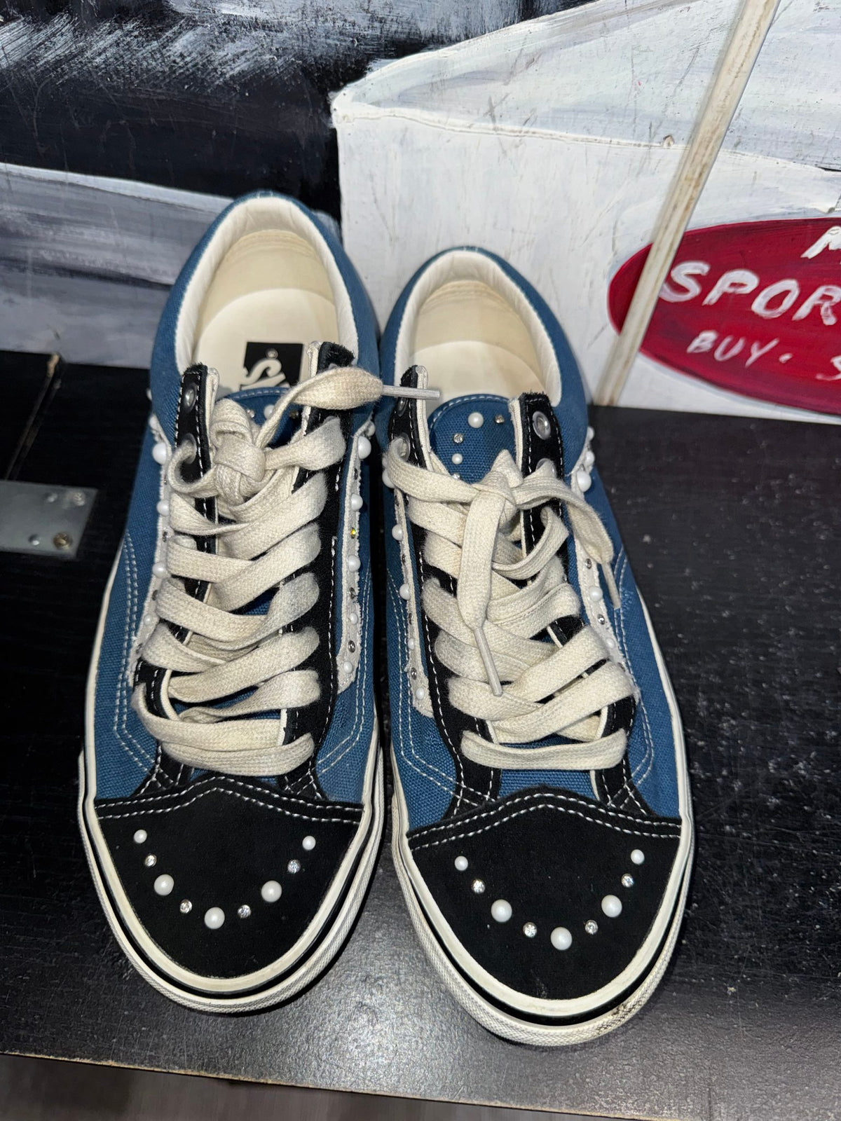 Vans LX Old Skool 36 Pearlized Pack Black Navy