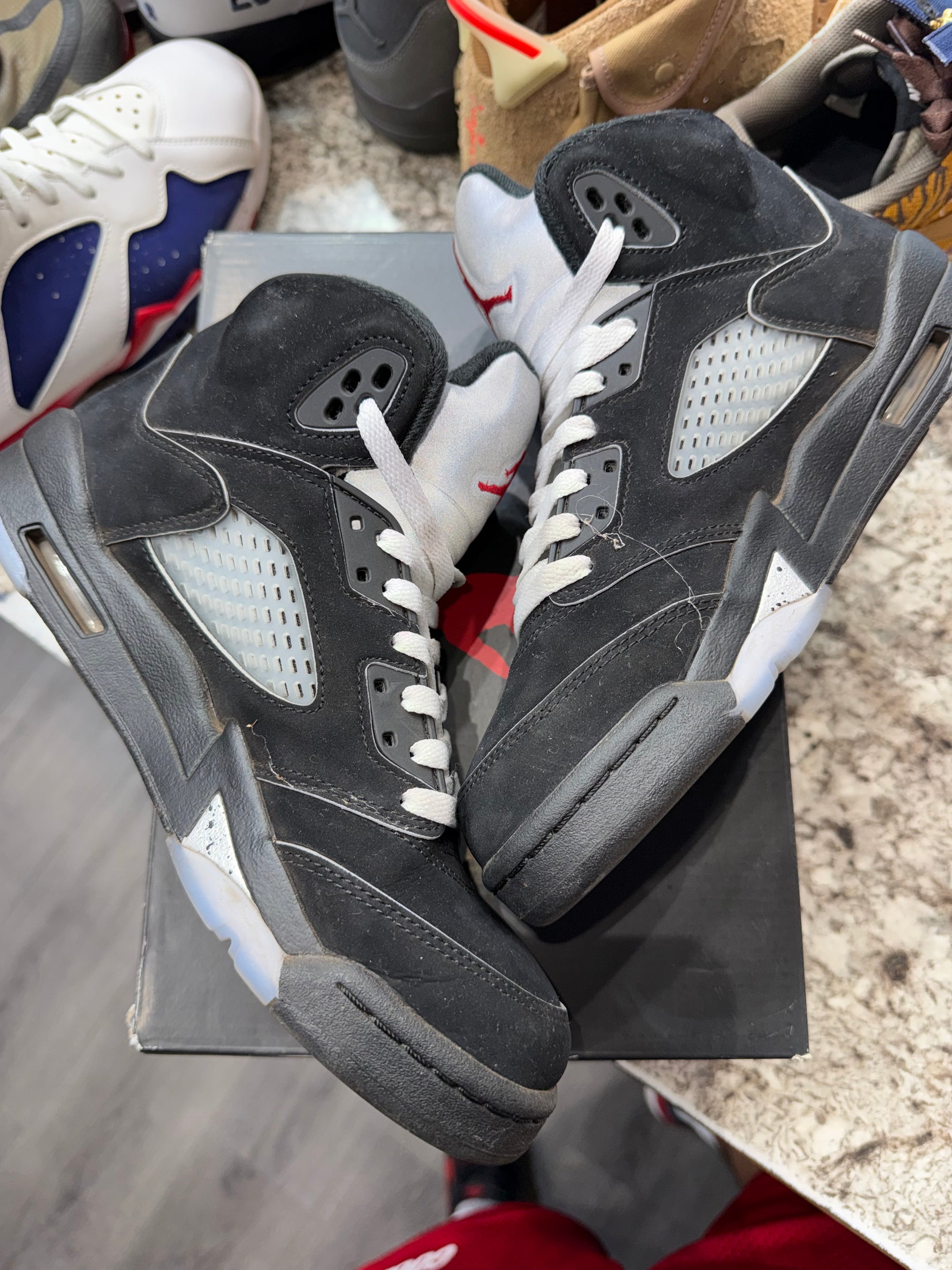 Jordan 5 Retro OG Black Metallic Reimagined (GS)