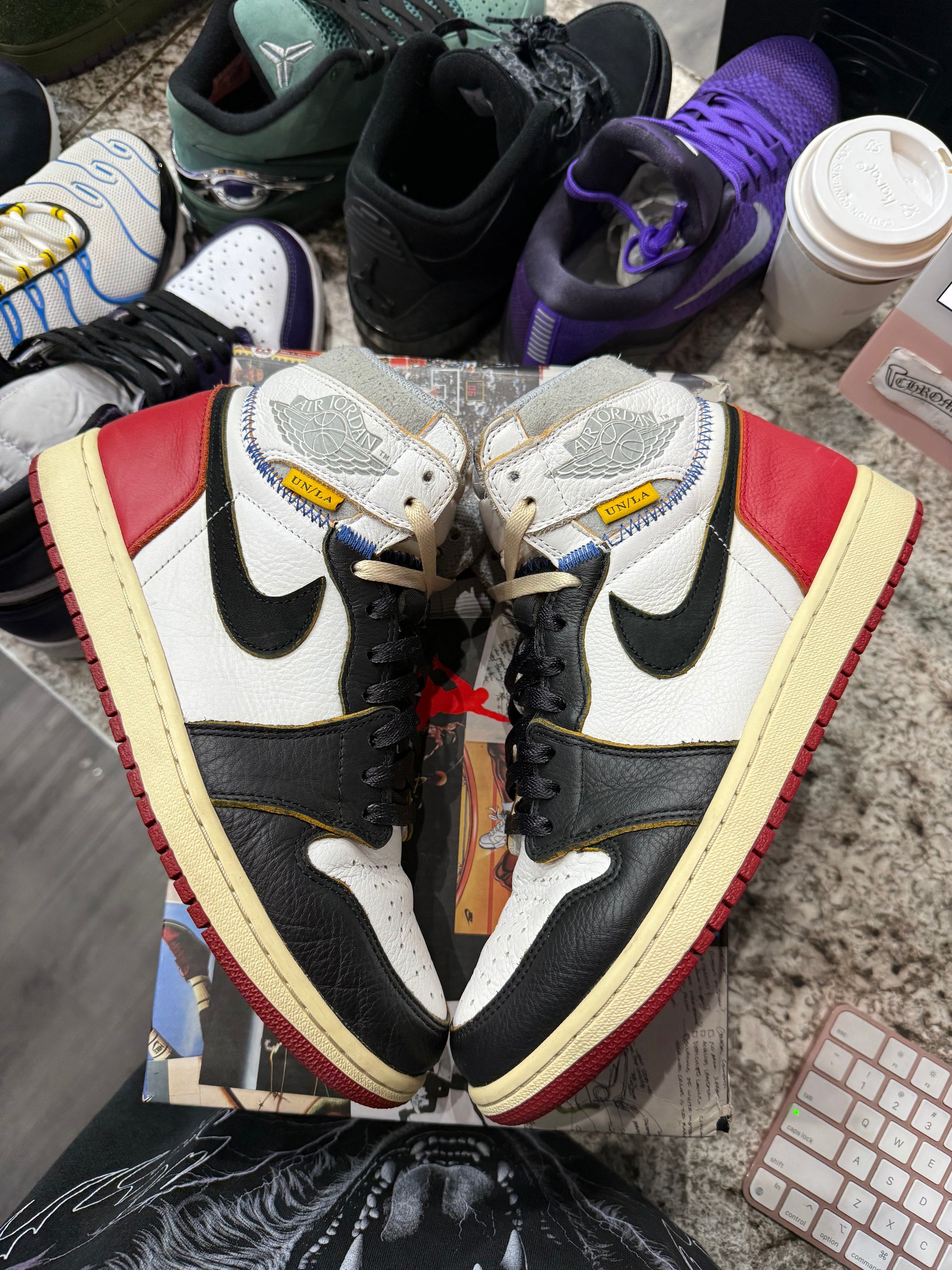 Jordan 1 Retro High Union Los Angeles Black Toe